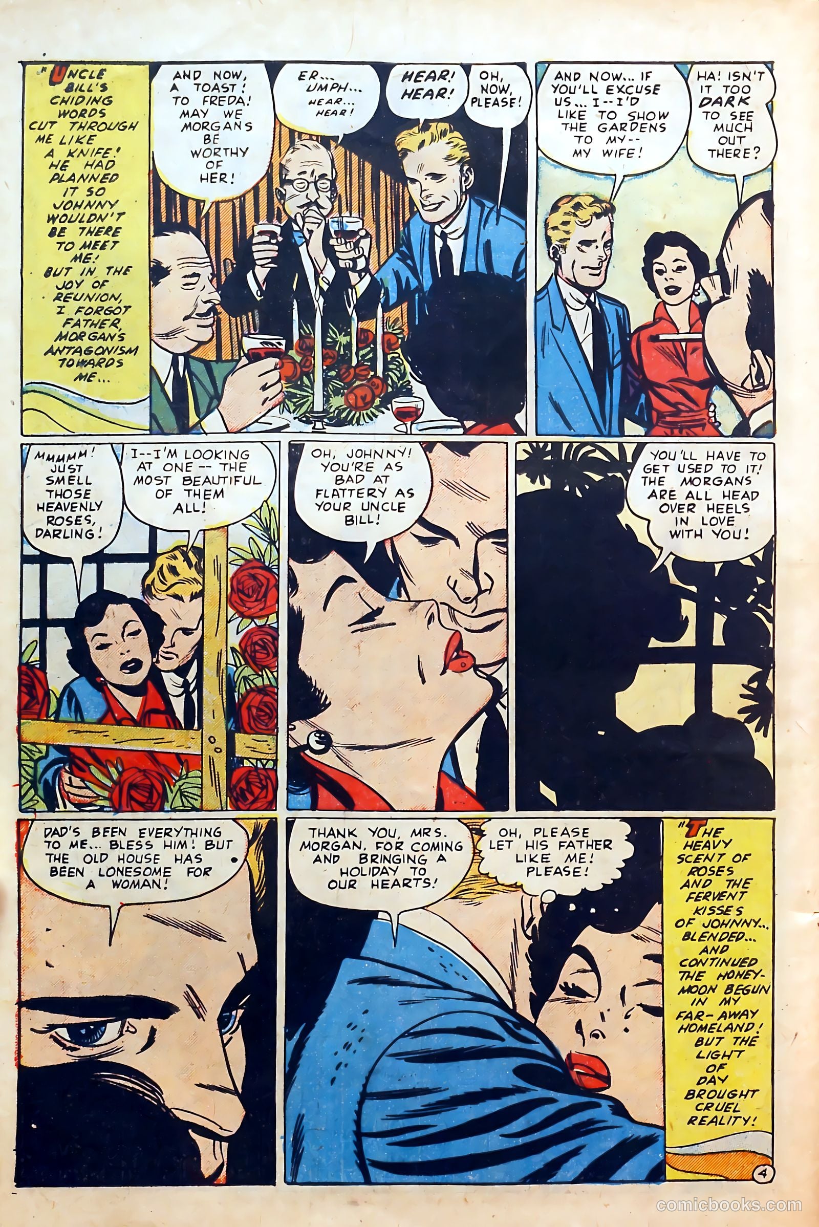 Thrilling Romances #23 (1953) — page 6 of 37