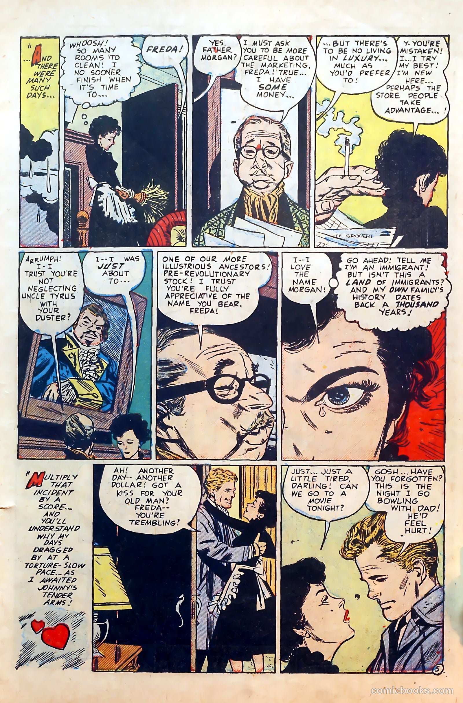 Thrilling Romances #23 (1953) — page 7 of 37