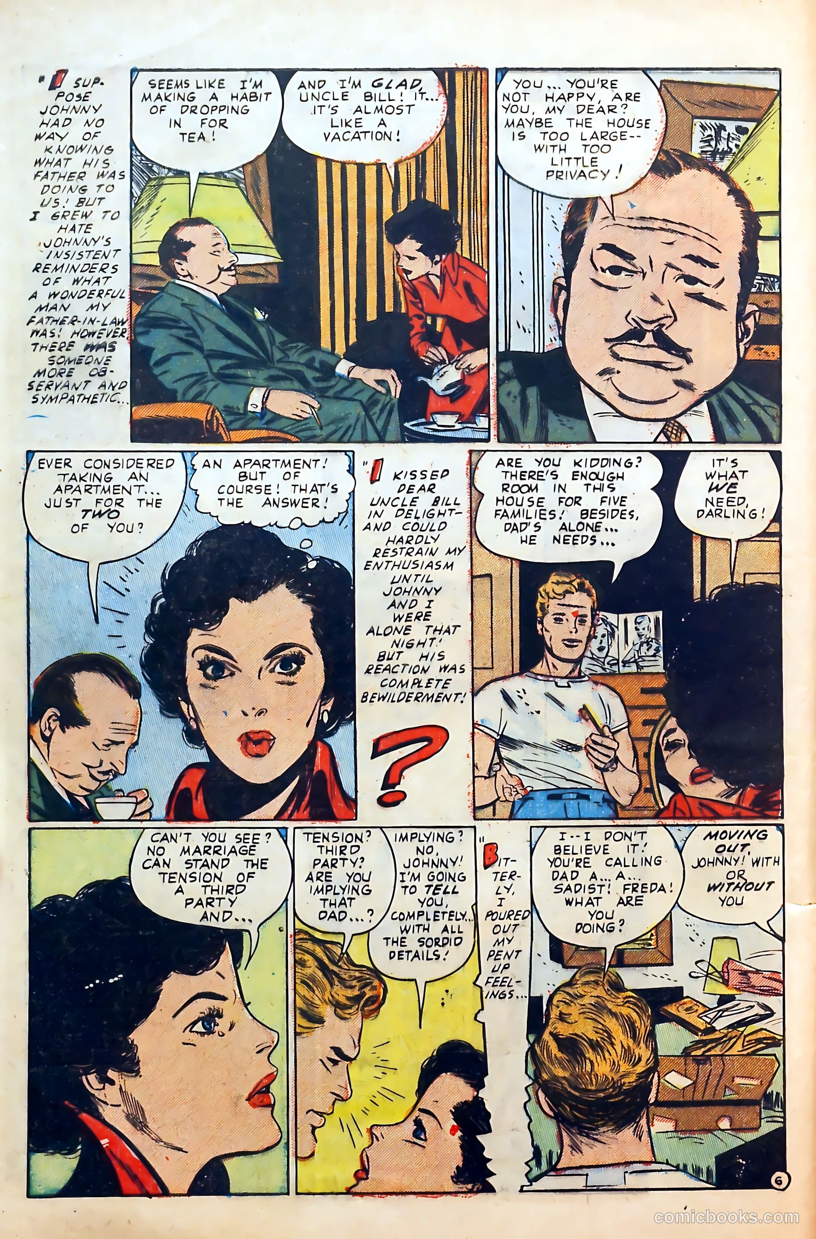 Thrilling Romances #23 (1953) — page 8 of 37