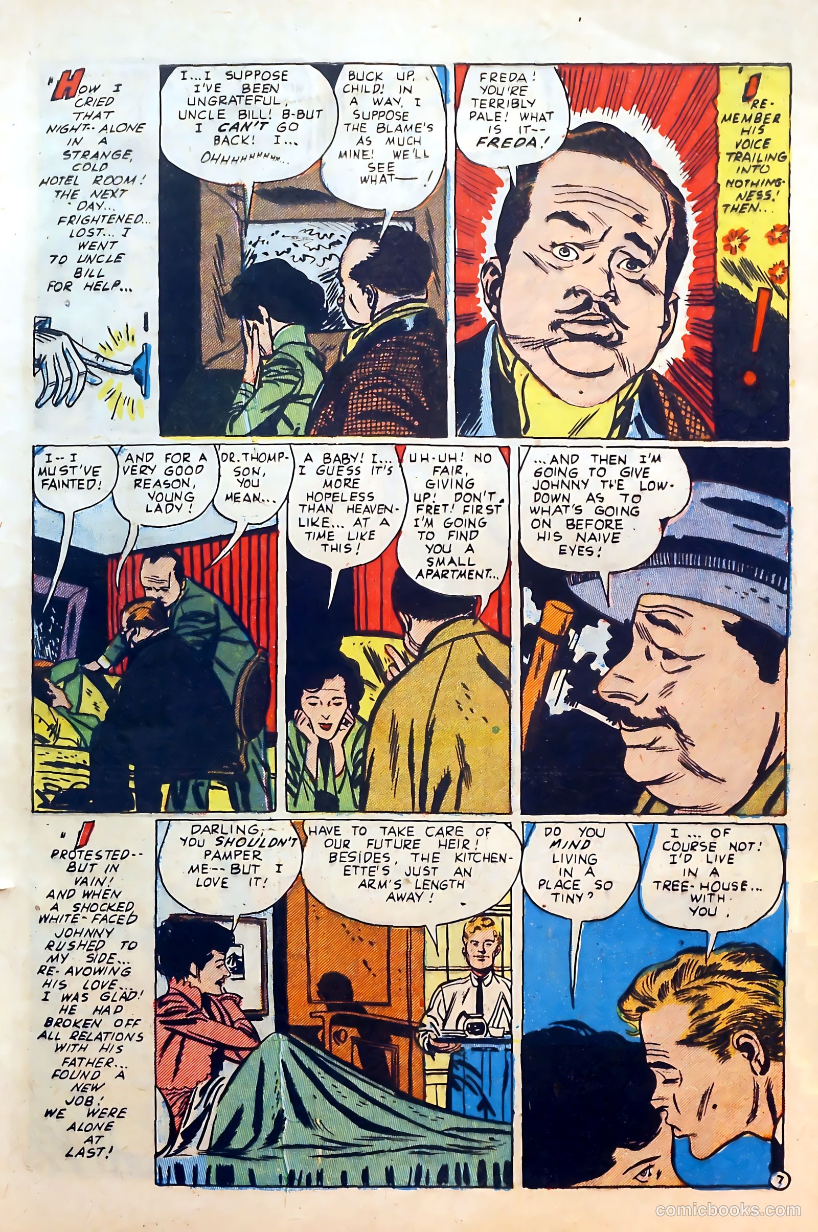 Thrilling Romances #23 (1953) — page 9 of 37
