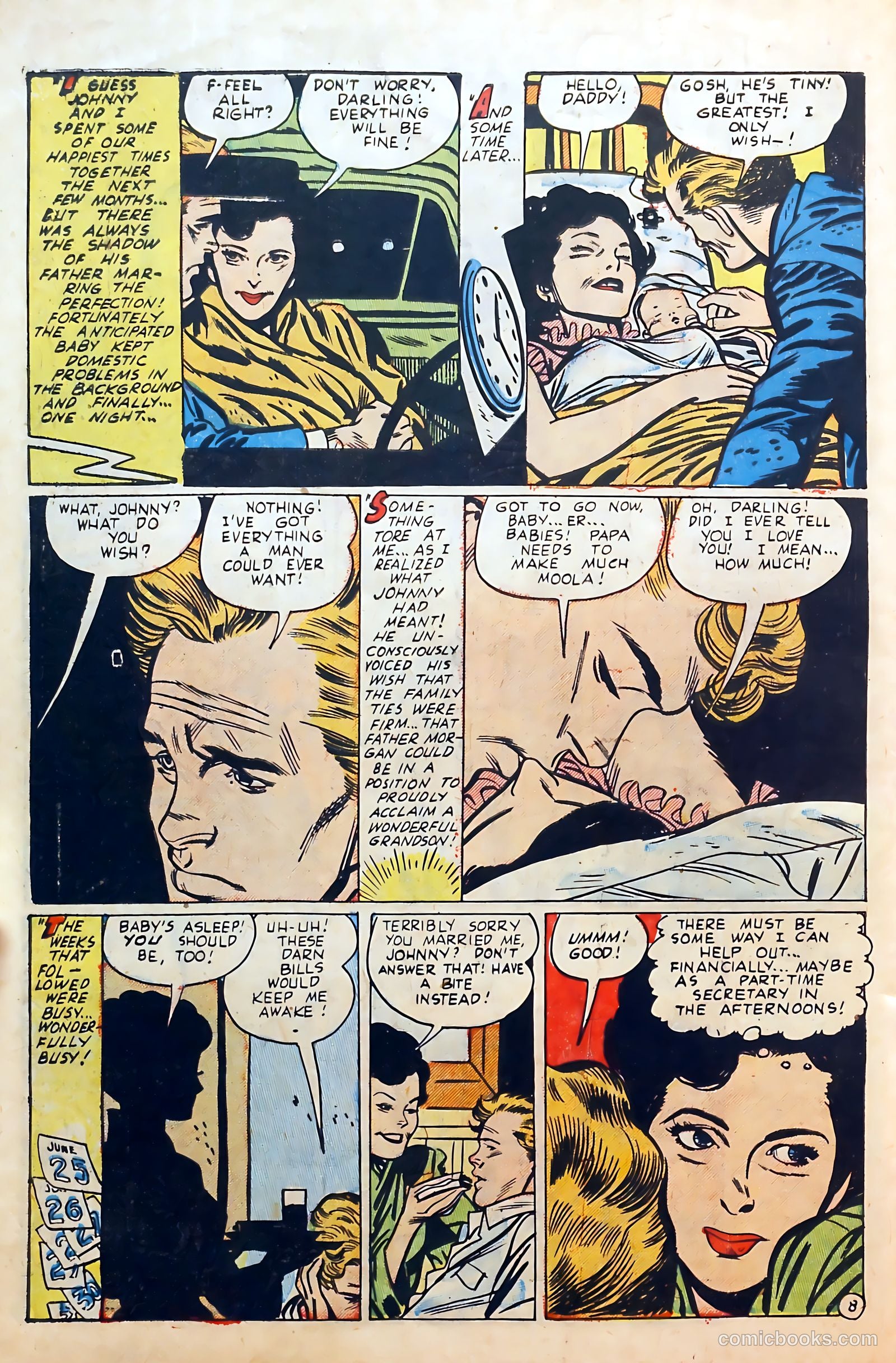 Thrilling Romances #23 (1953) — page 10 of 37