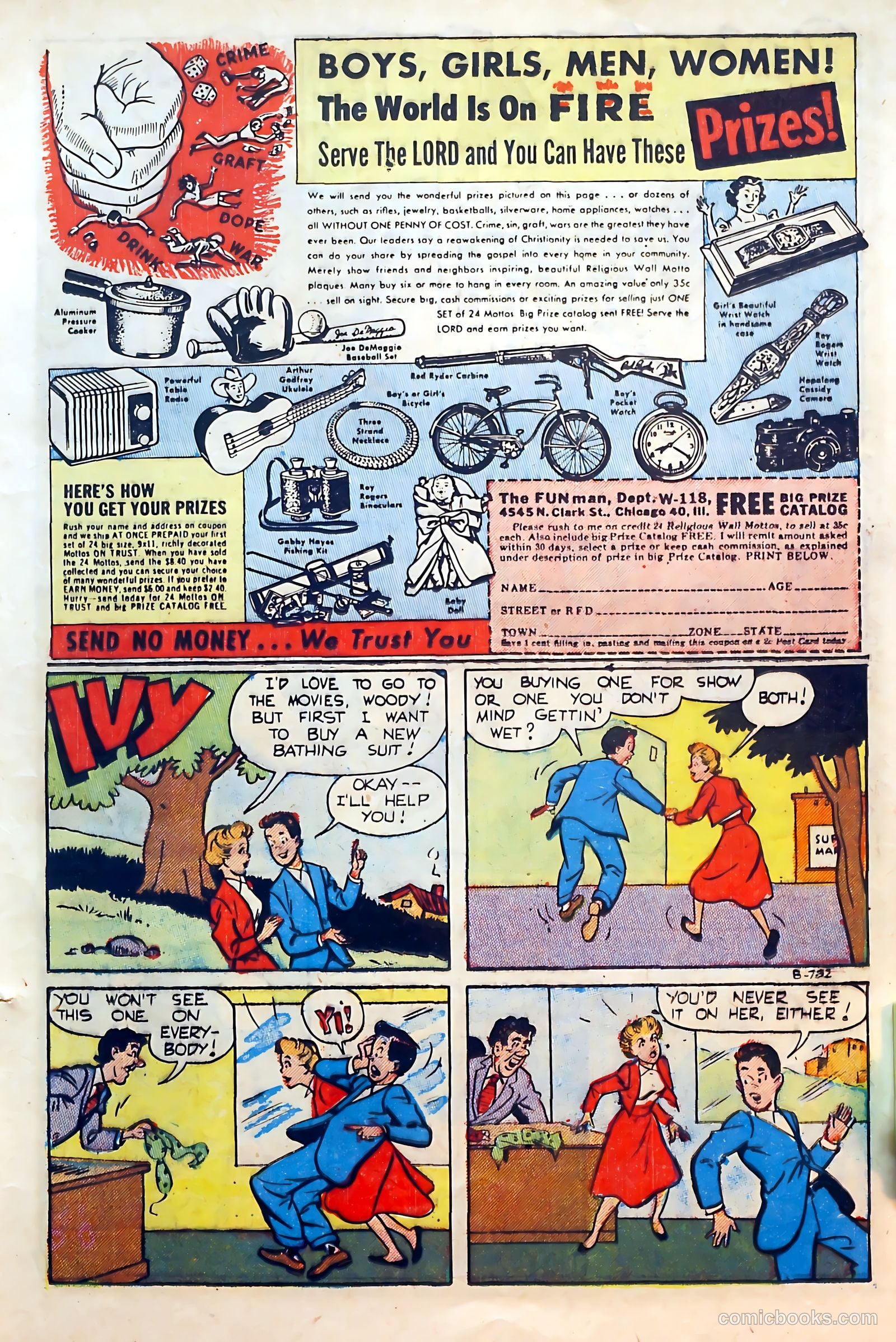 Thrilling Romances #23 (1953) — page 13 of 37