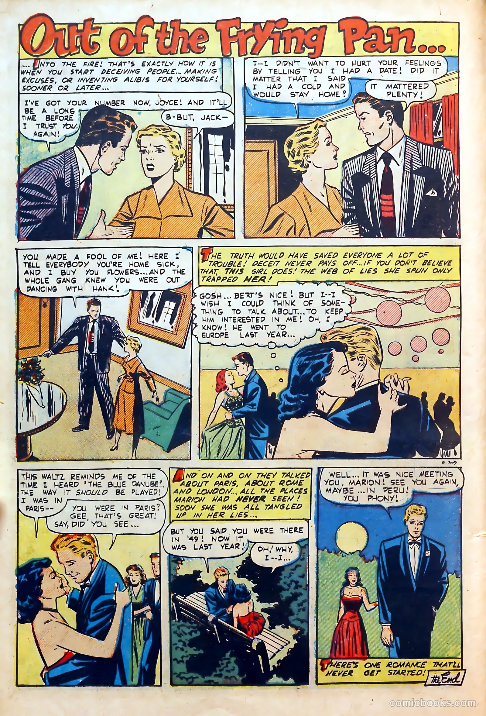 Thrilling Romances #23 (1953) — page 14 of 37