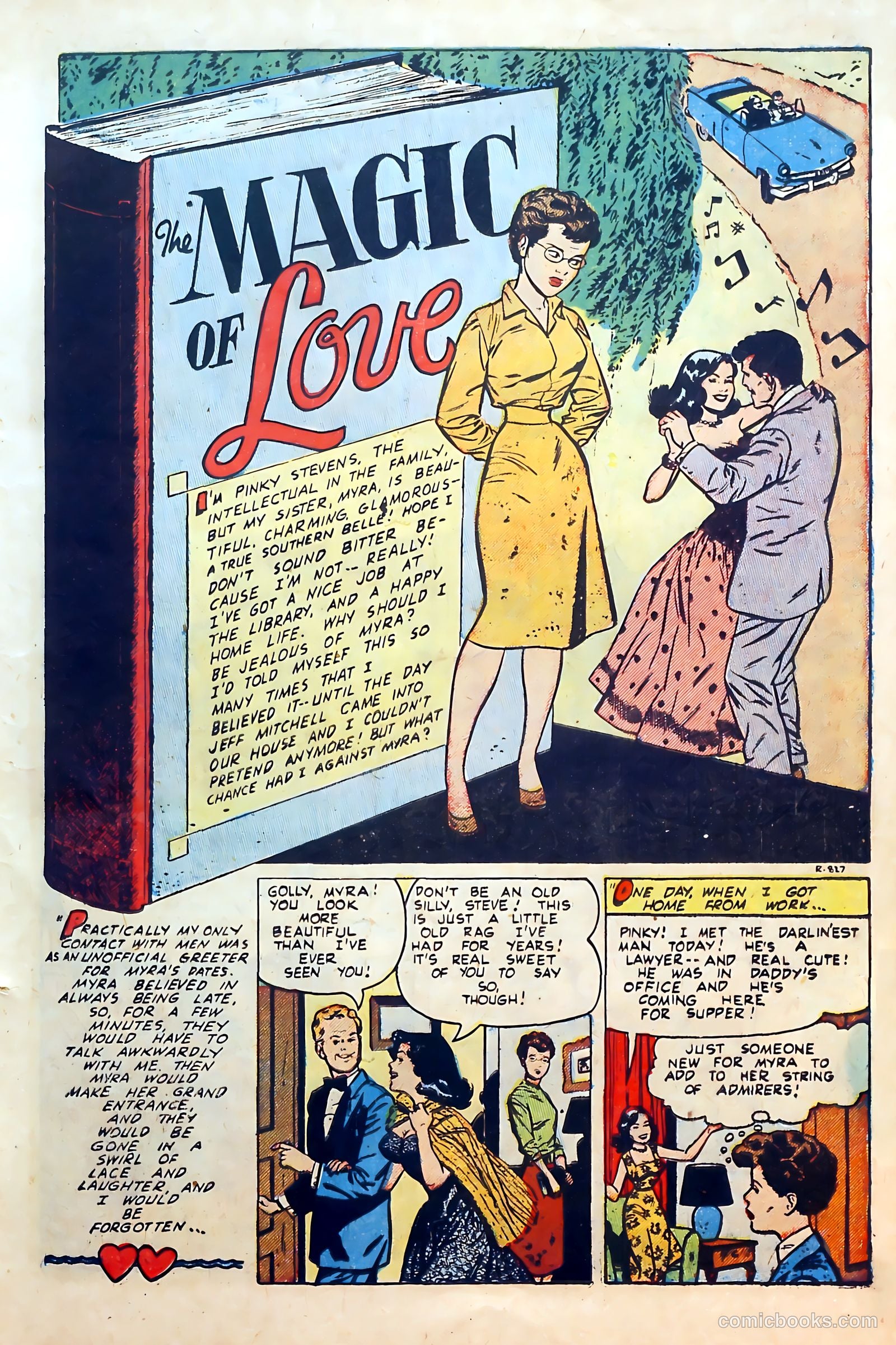 Thrilling Romances #23 (1953) — page 15 of 37