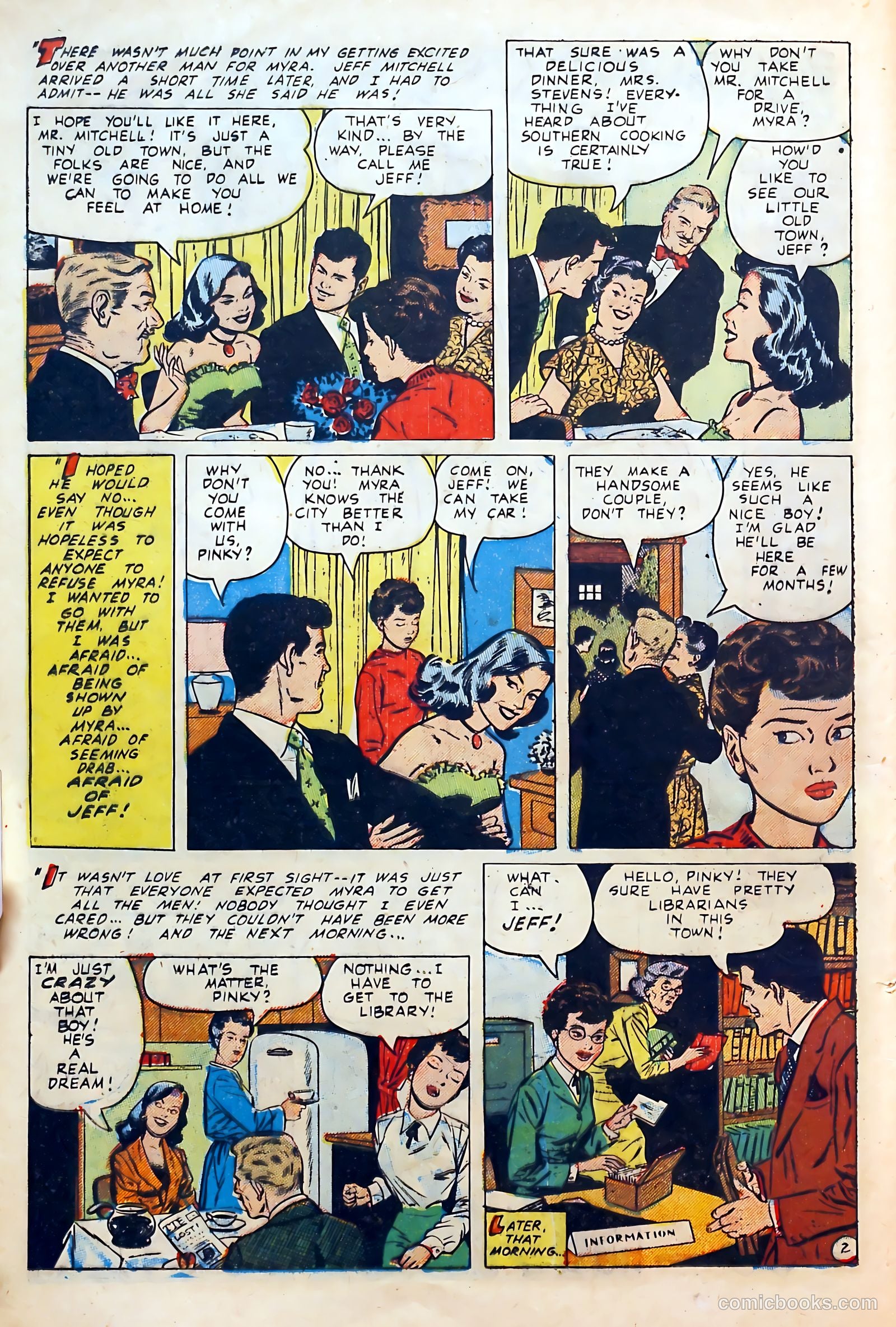 Thrilling Romances #23 (1953) — page 16 of 37