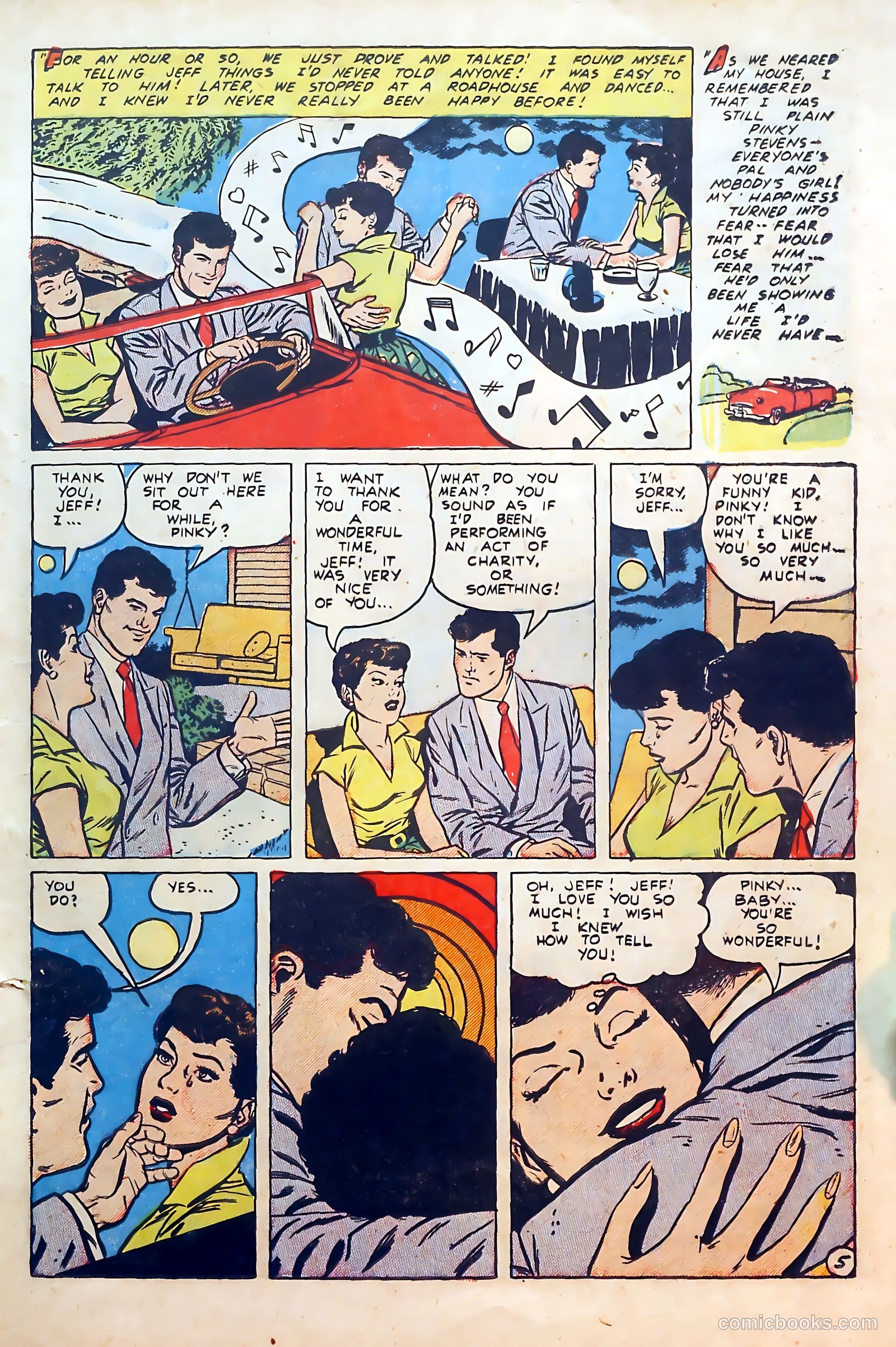 Thrilling Romances #23 (1953) — page 19 of 37