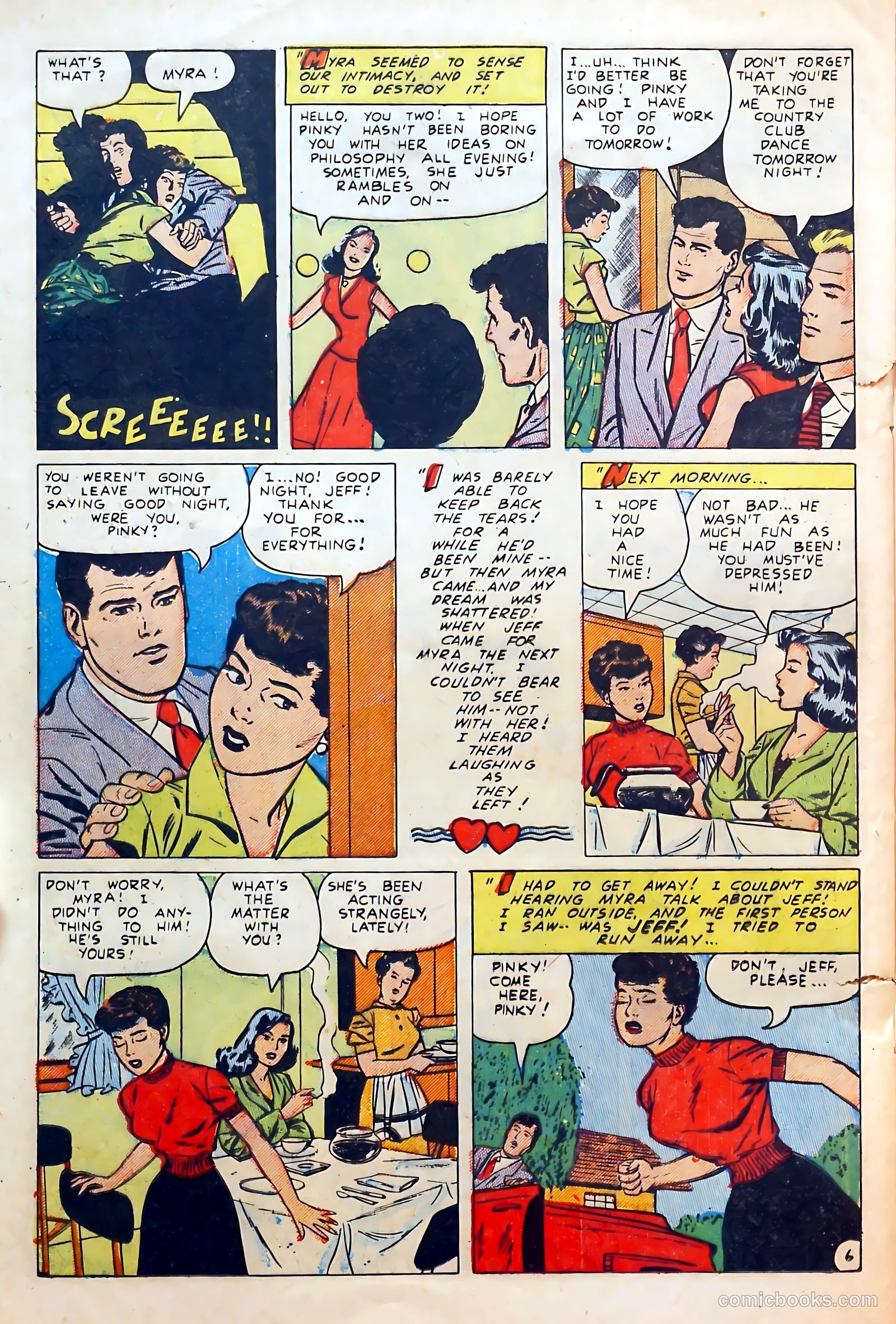 Thrilling Romances #23 (1953) — page 20 of 37