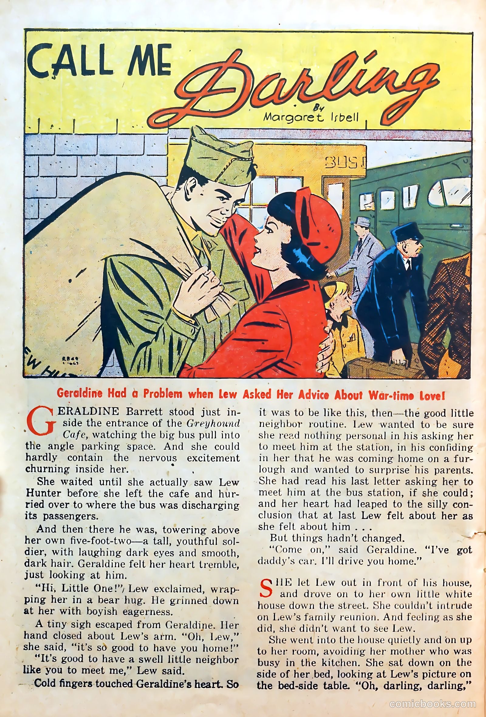Thrilling Romances #23 (1953) — page 22 of 37