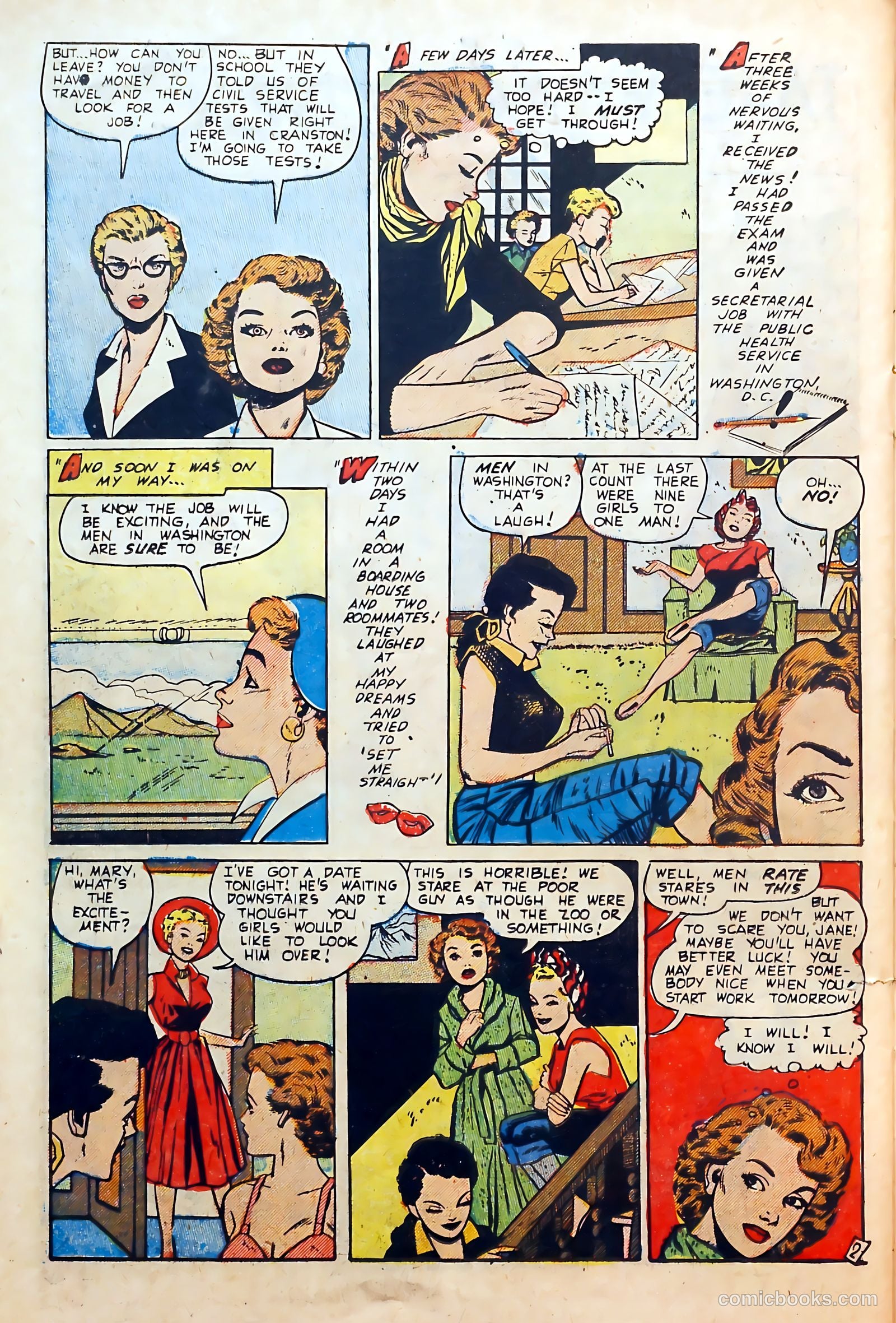 Thrilling Romances #23 (1953) — page 26 of 37