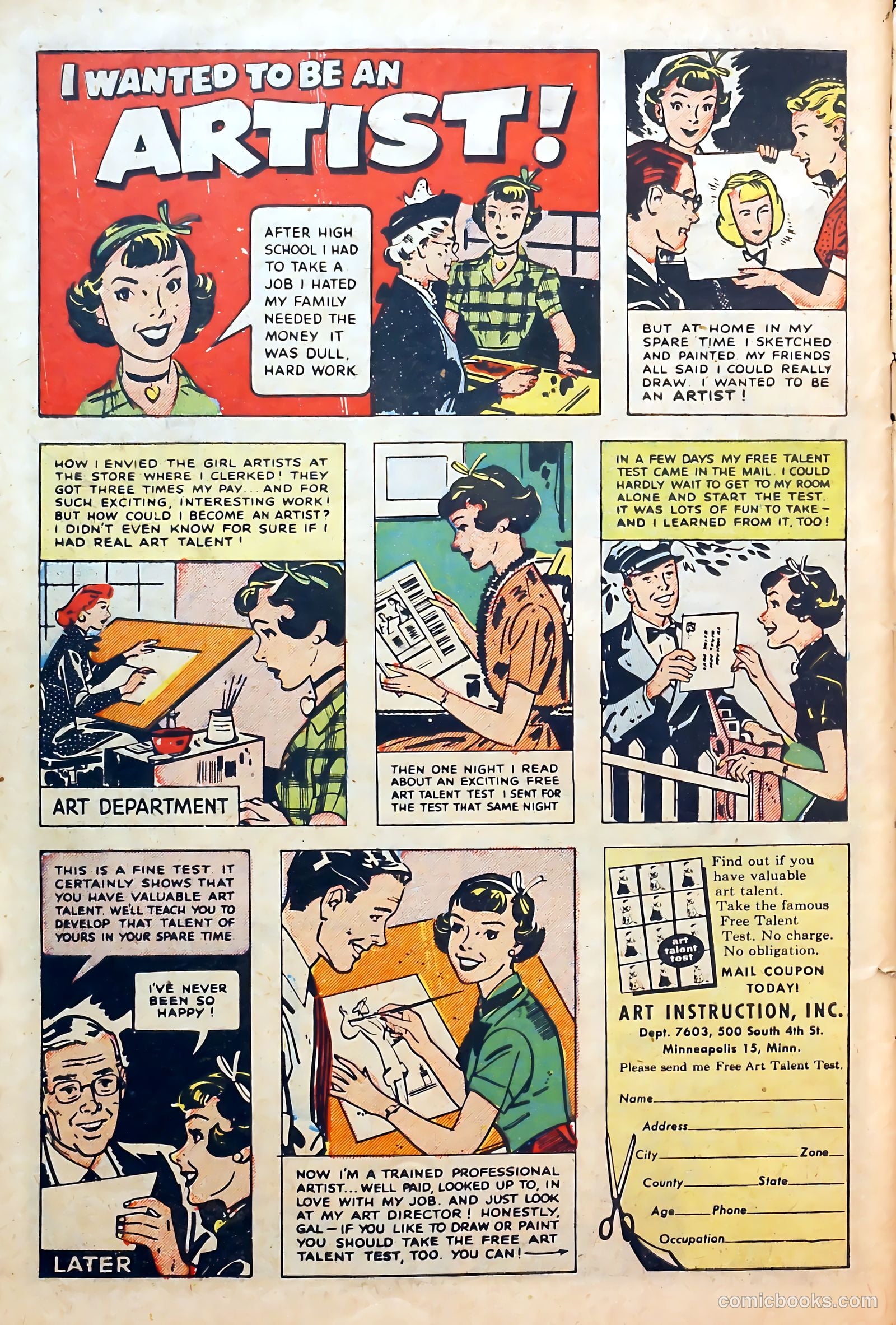 Thrilling Romances #23 (1953) — page 34 of 37
