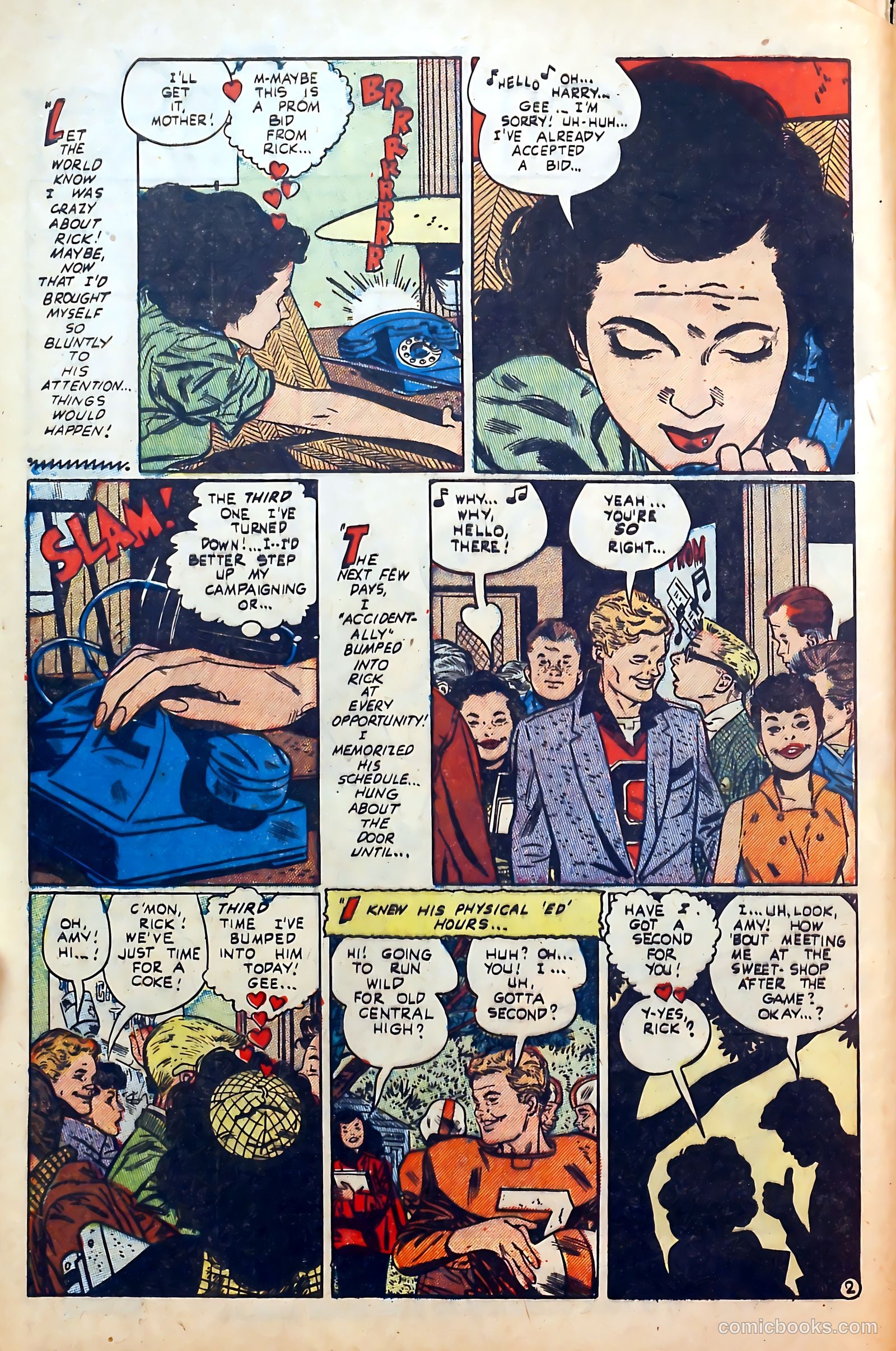 Thrilling Romances #24 (1954) — page 4 of 37