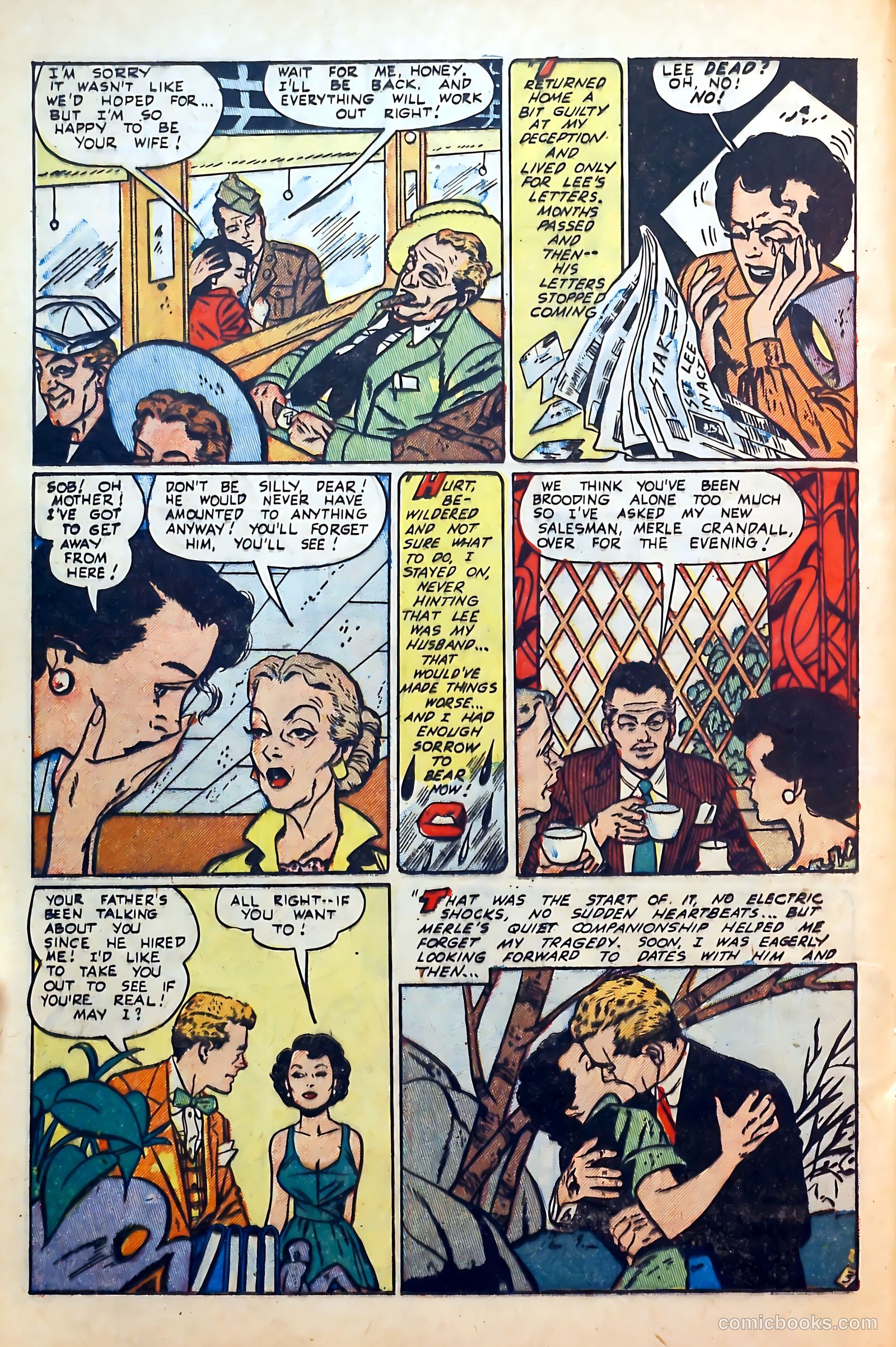 Thrilling Romances #24 (1954) — page 20 of 37
