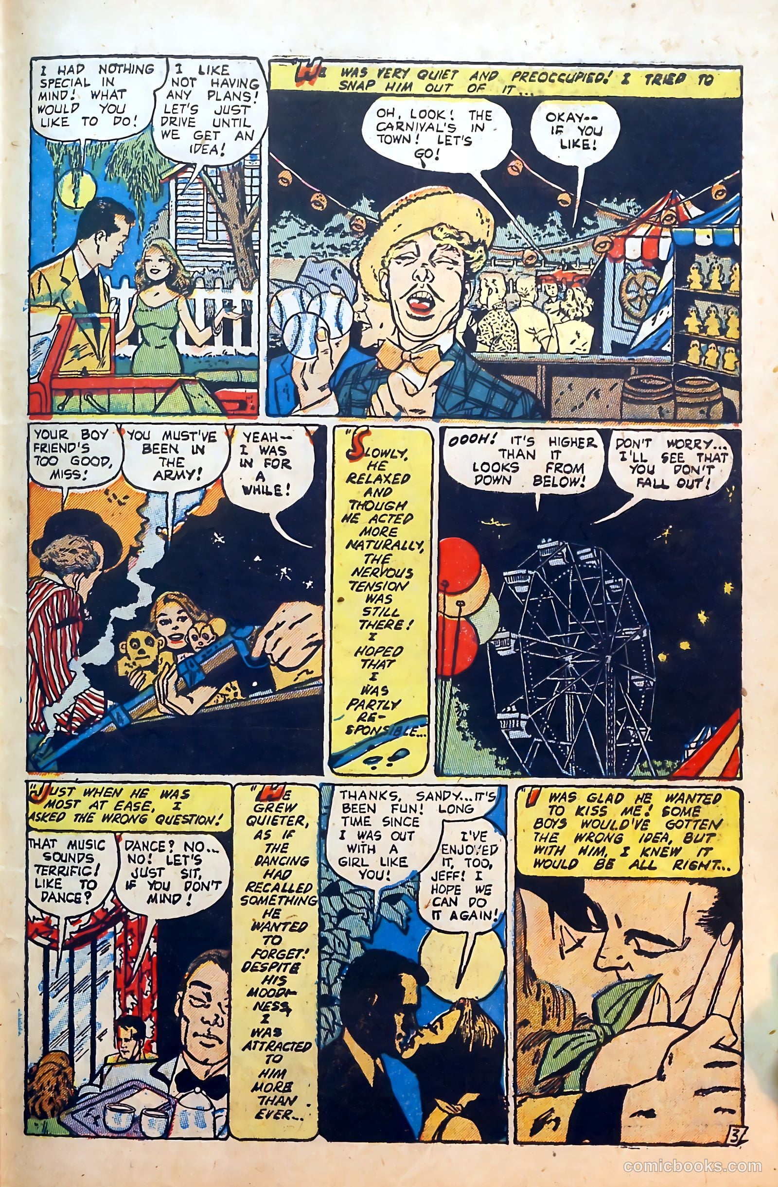 Thrilling Romances #24 (1954) — page 27 of 37