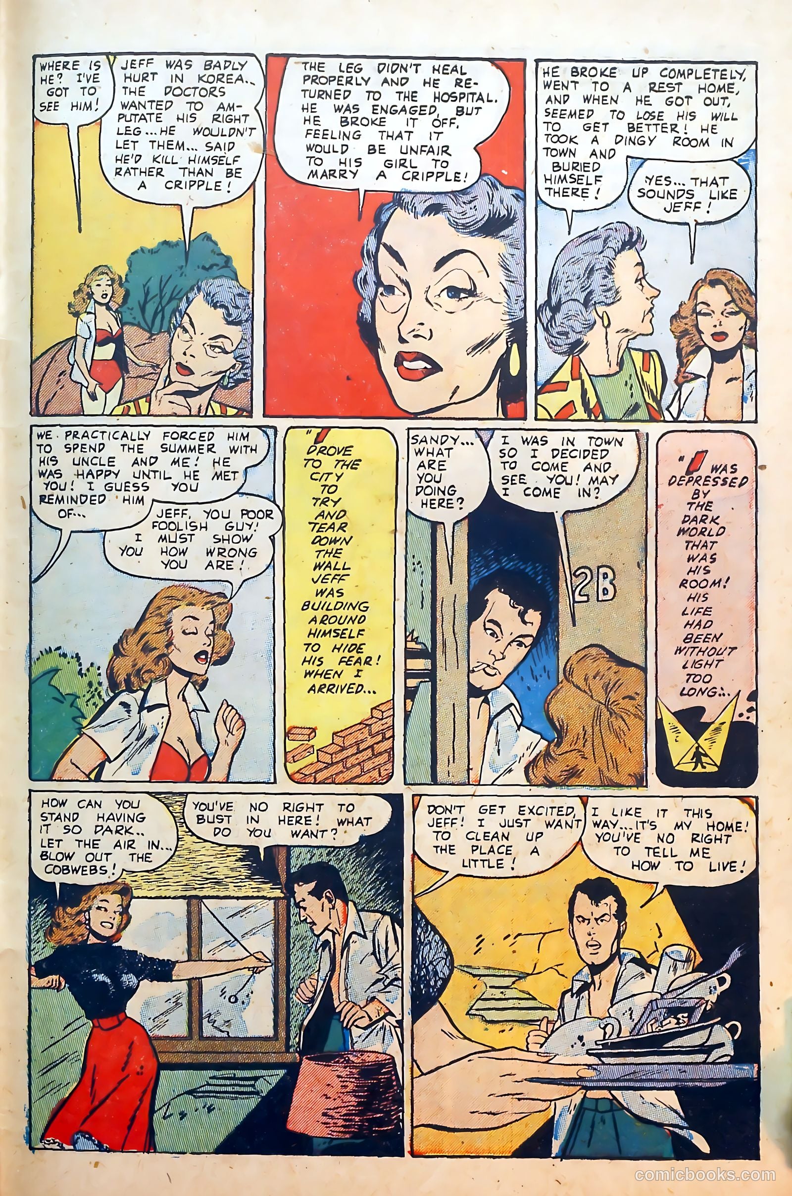 Thrilling Romances #24 (1954) — page 31 of 37