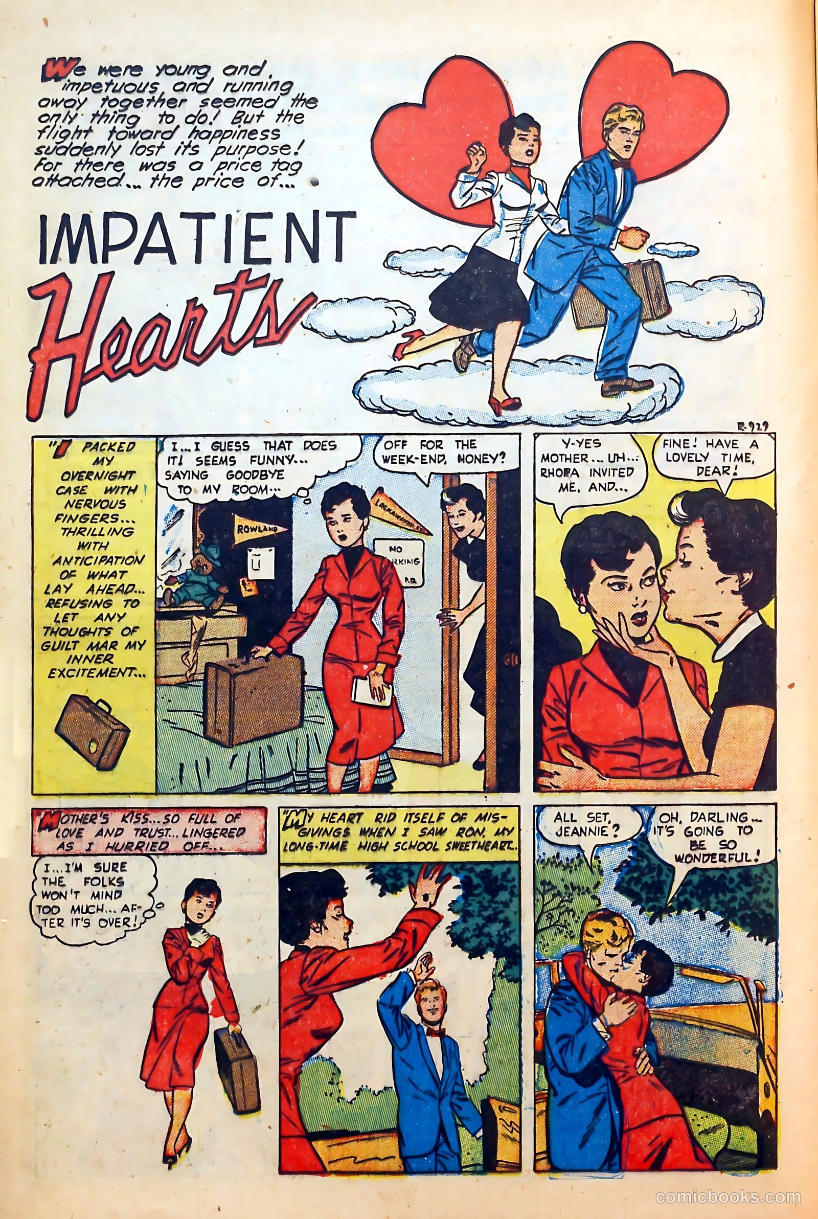 Thrilling Romances #25 (1954) — page 12 of 36