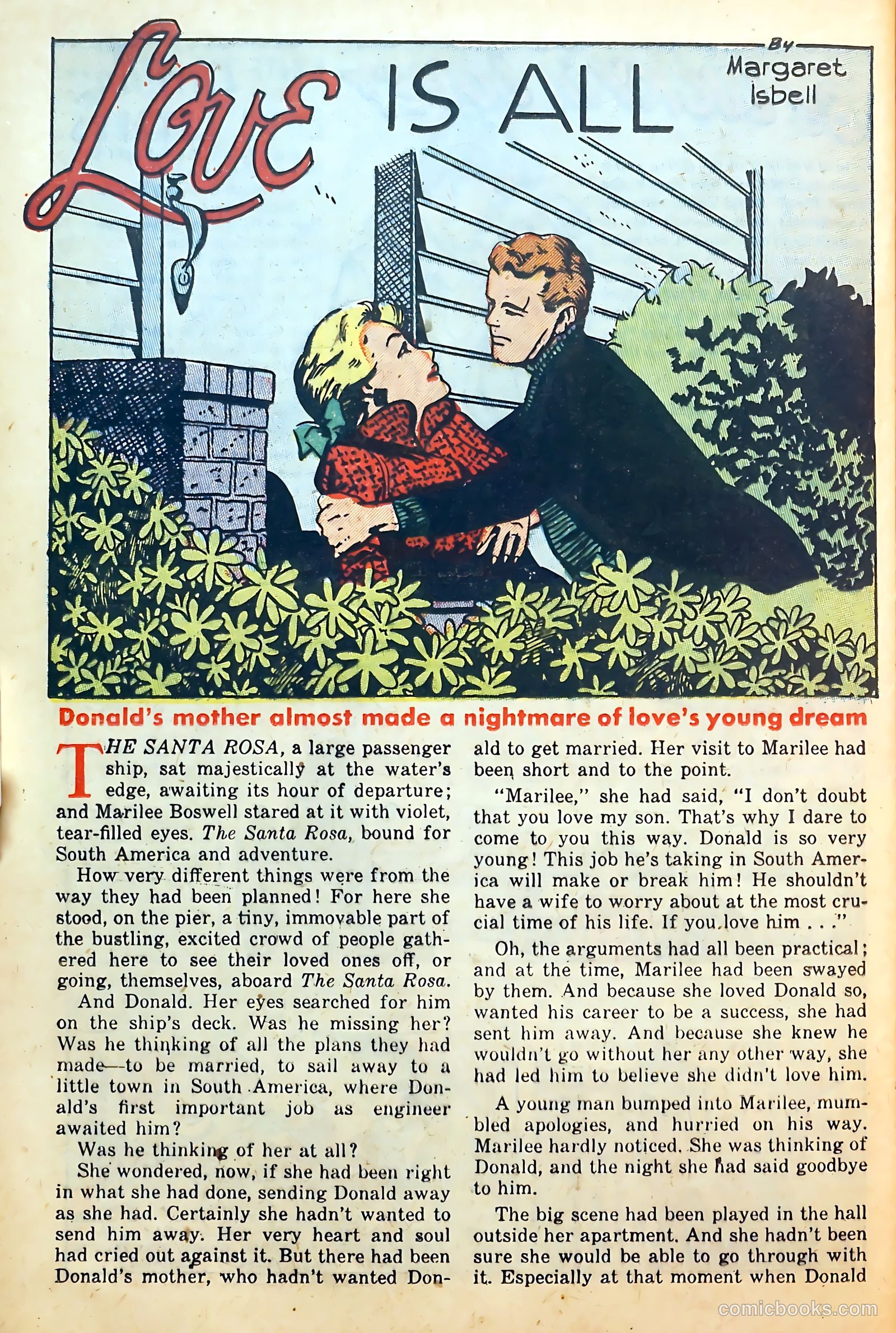 Thrilling Romances #25 (1954) — page 24 of 36