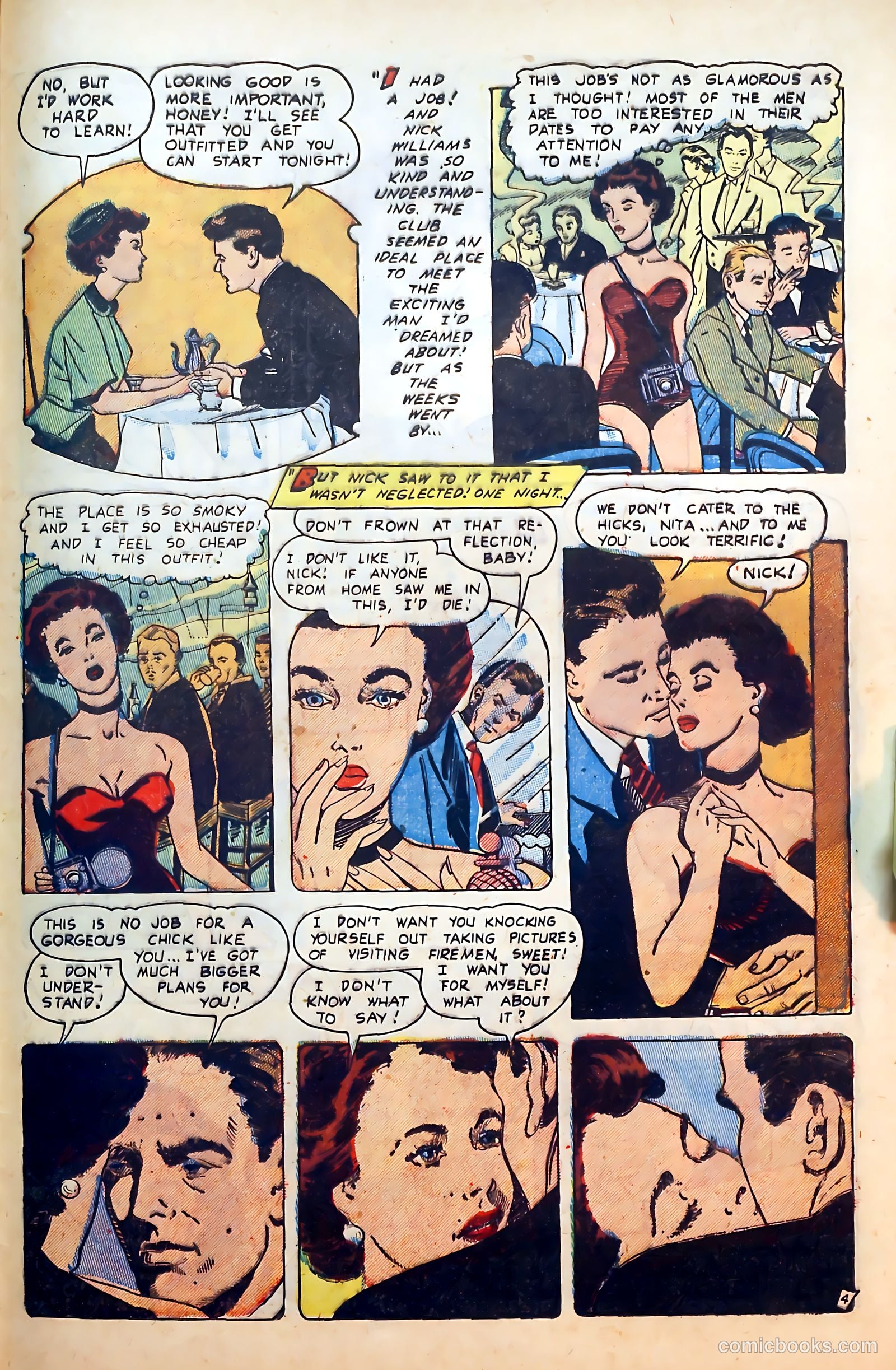 Thrilling Romances #25 (1954) — page 29 of 36