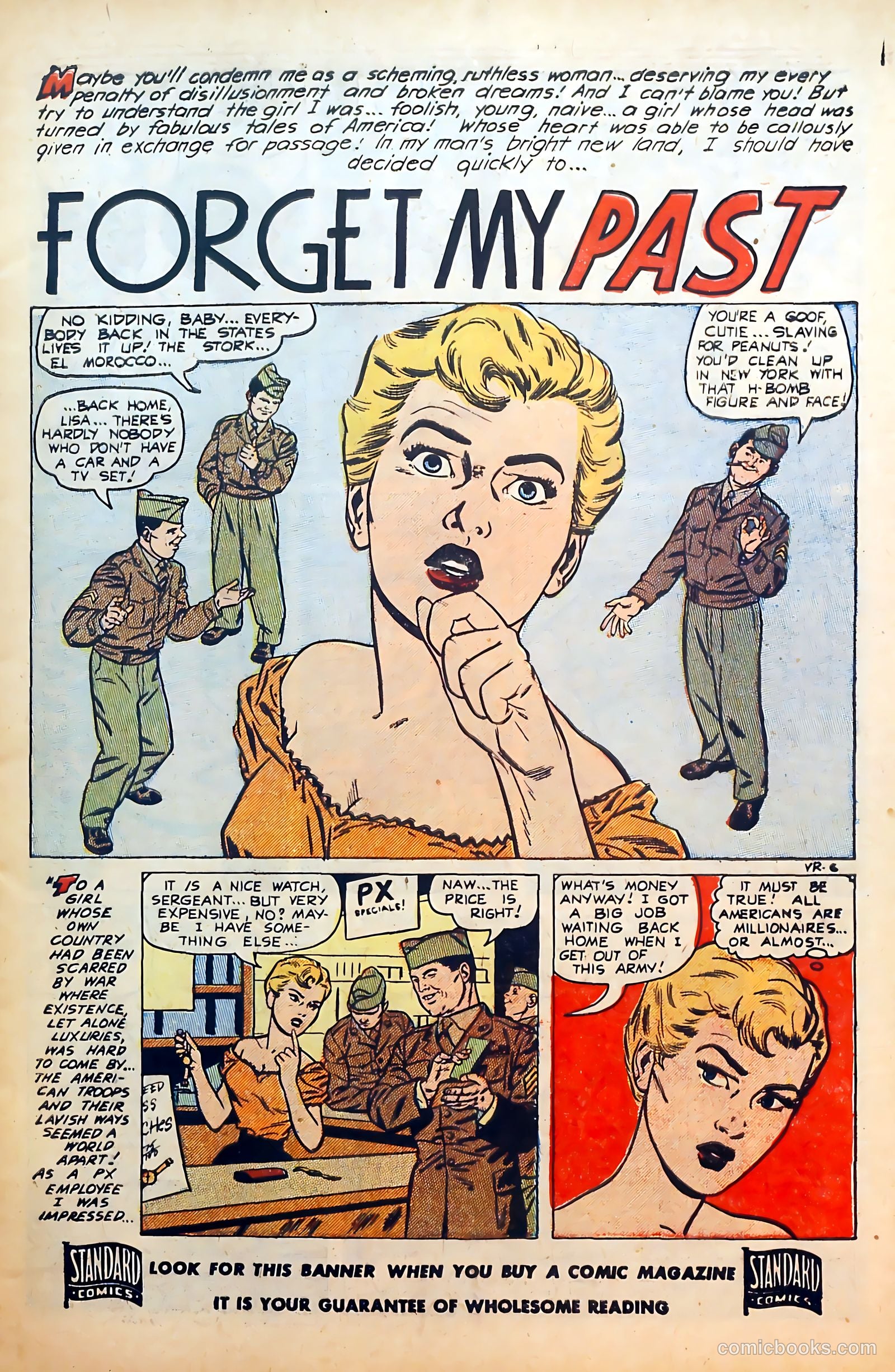 Thrilling Romances #26 (1954) — page 3 of 36