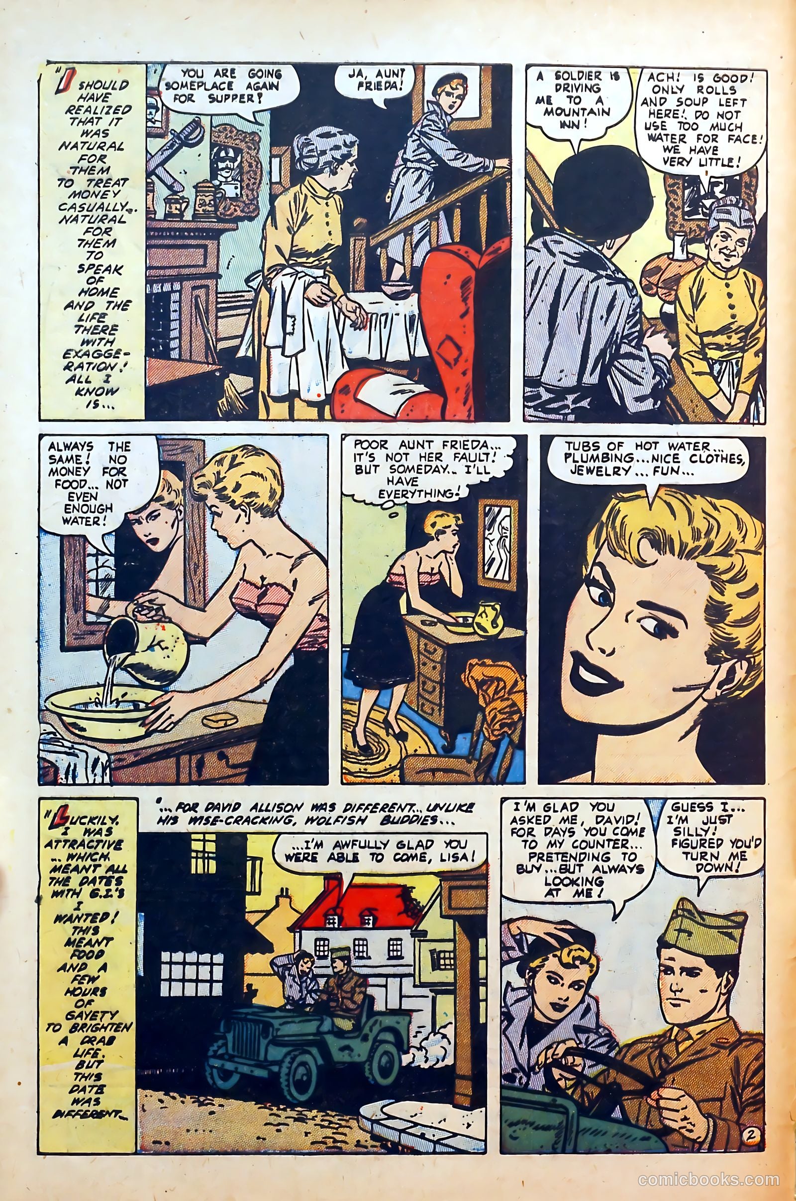 Thrilling Romances #26 (1954) — page 4 of 36