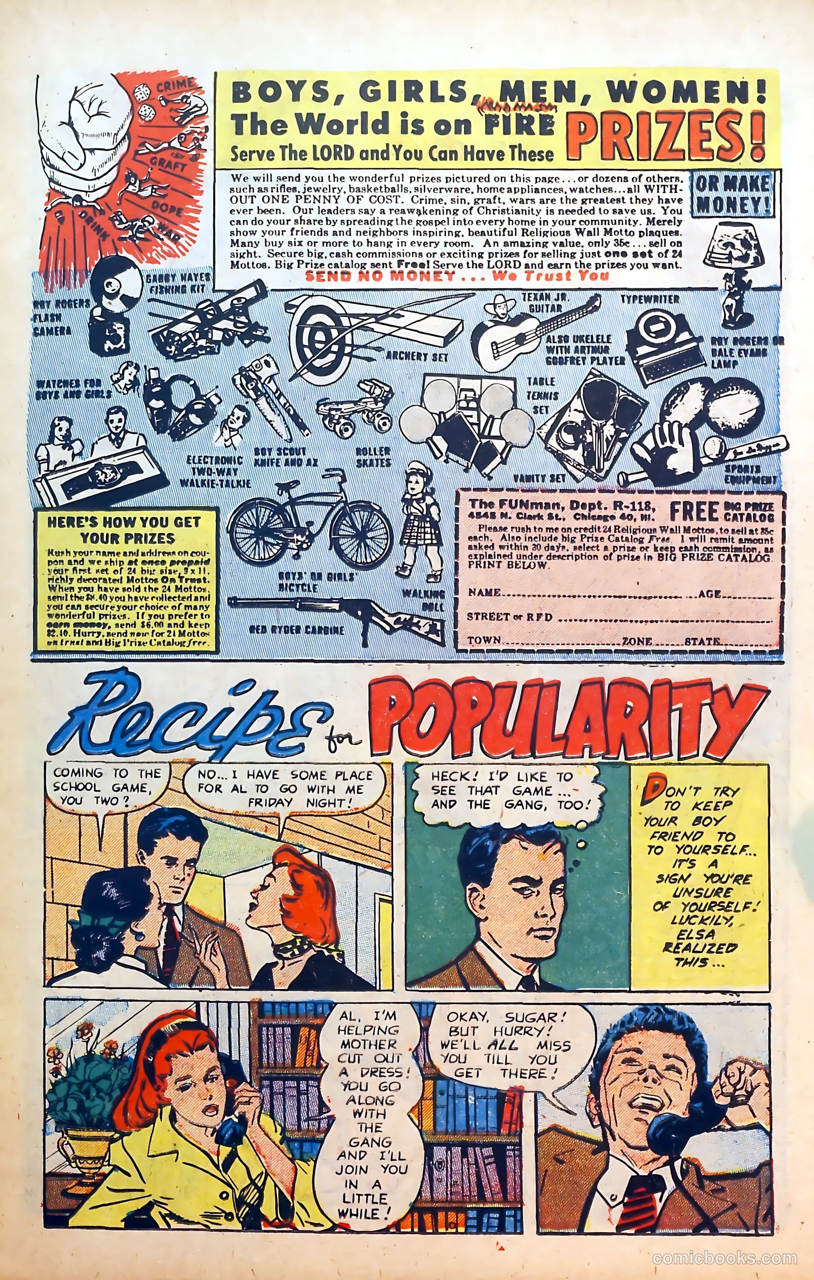 Thrilling Romances #26 (1954) — page 11 of 36