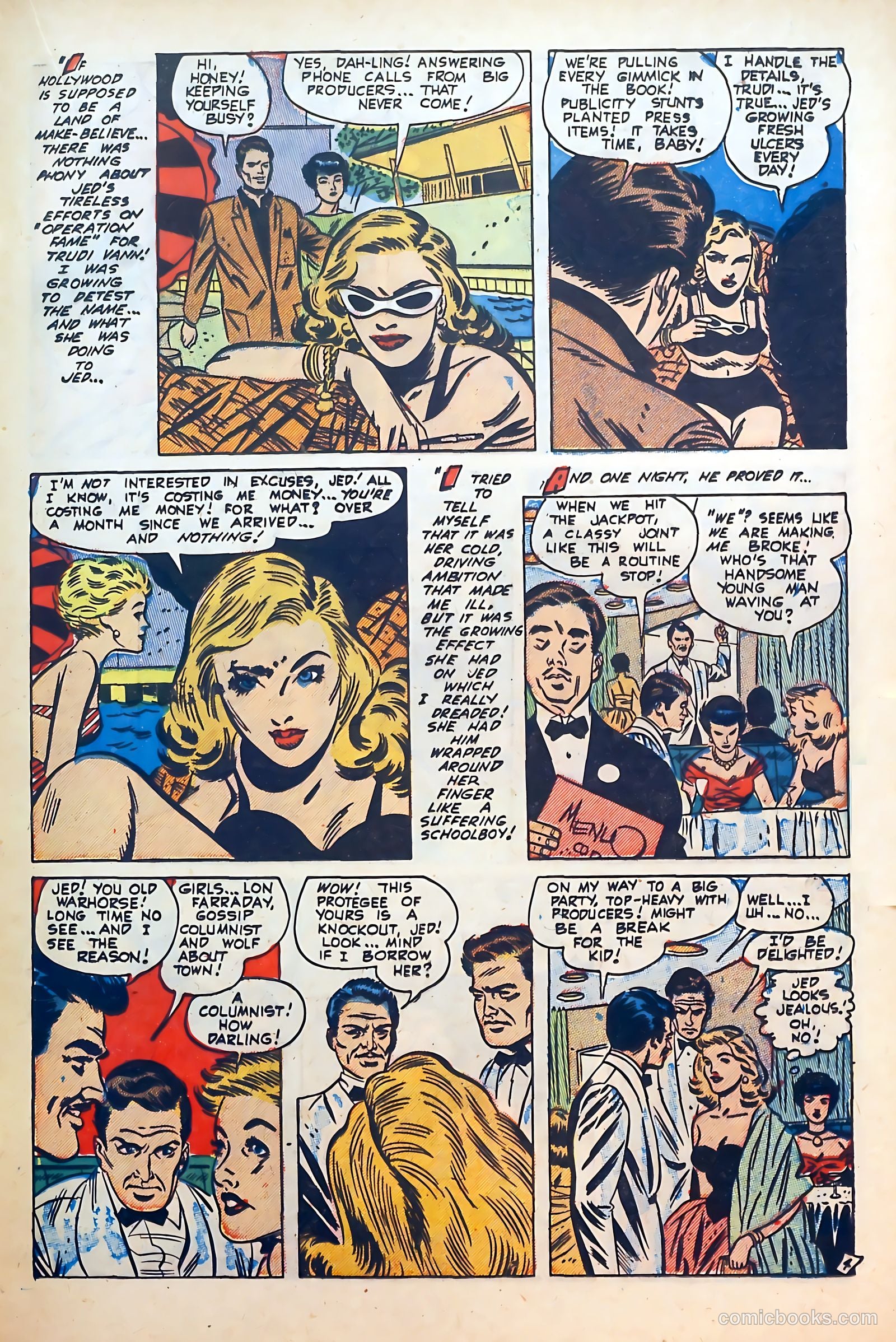 Thrilling Romances #26 (1954) — page 17 of 36