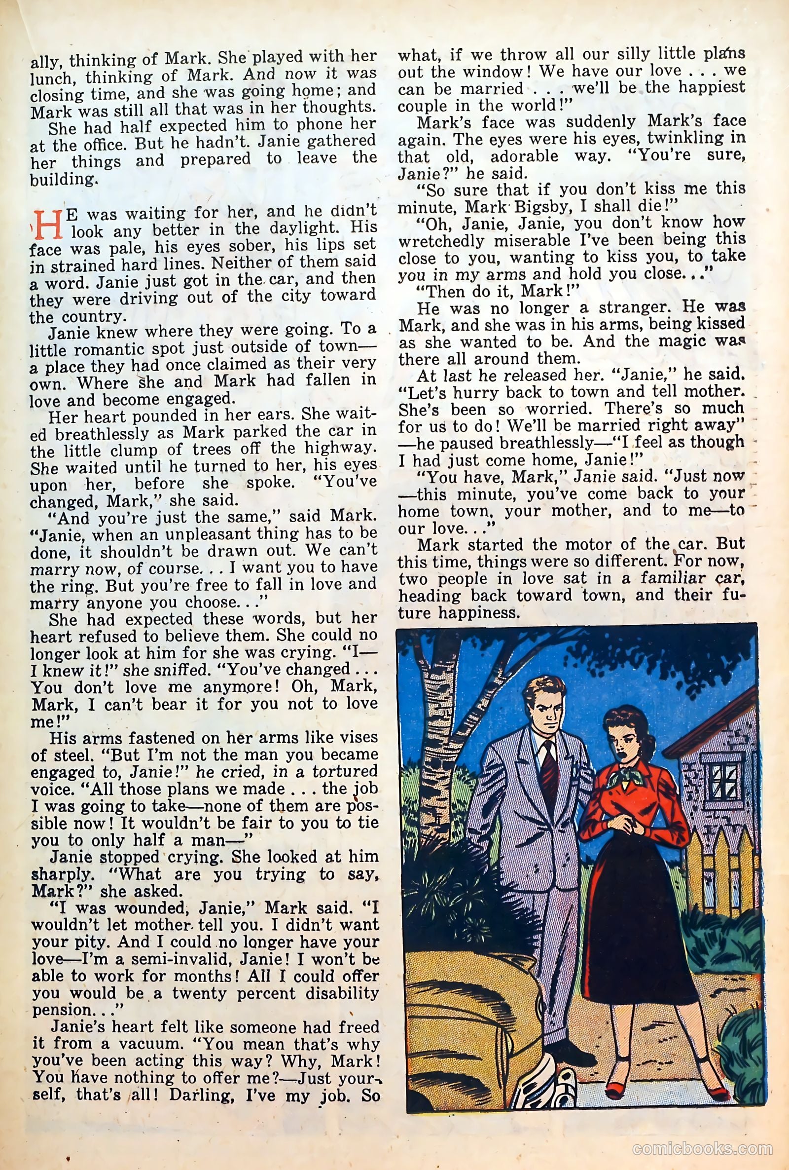 Thrilling Romances #26 (1954) — page 21 of 36