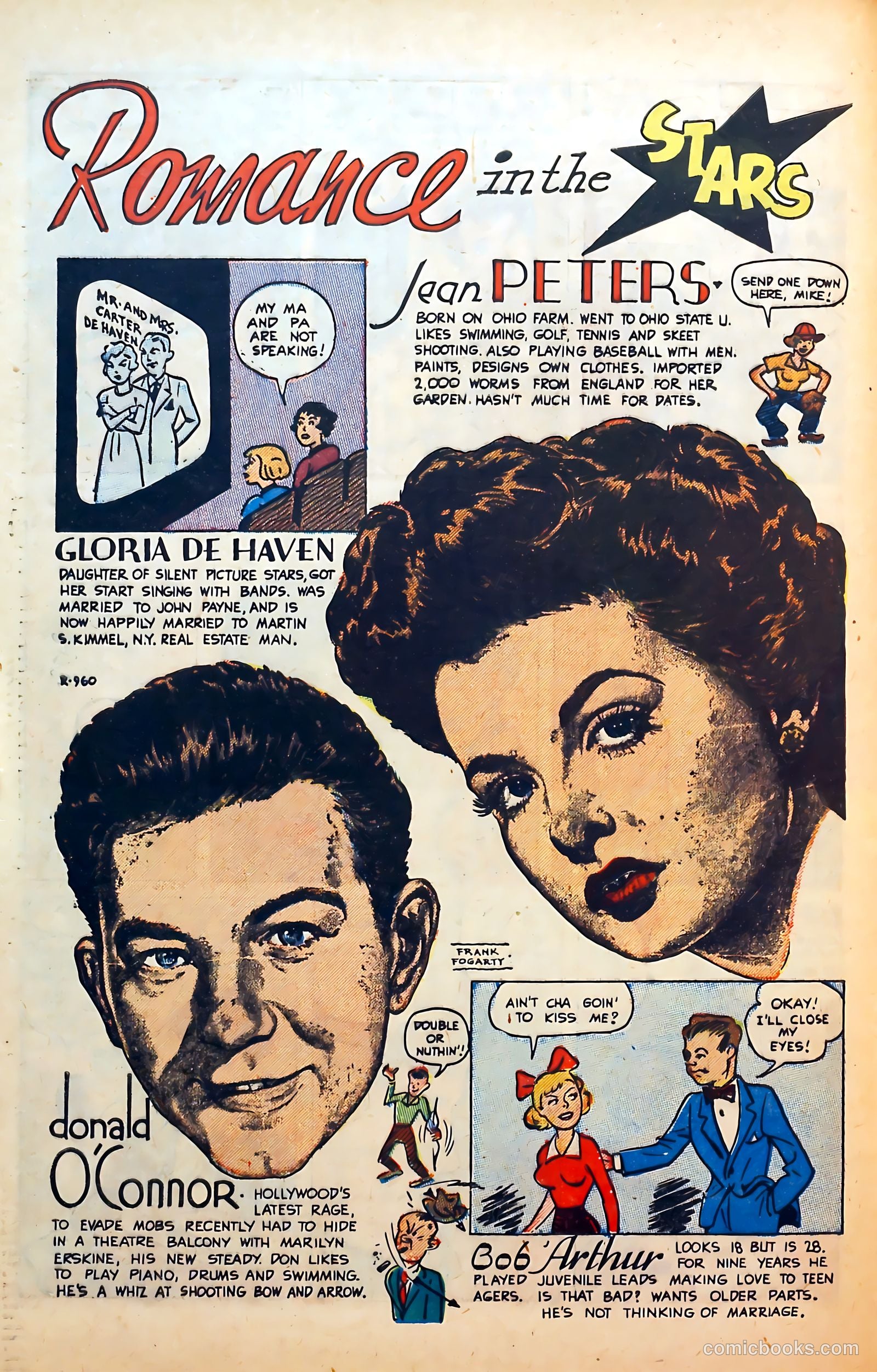Thrilling Romances #26 (1954) — page 32 of 36