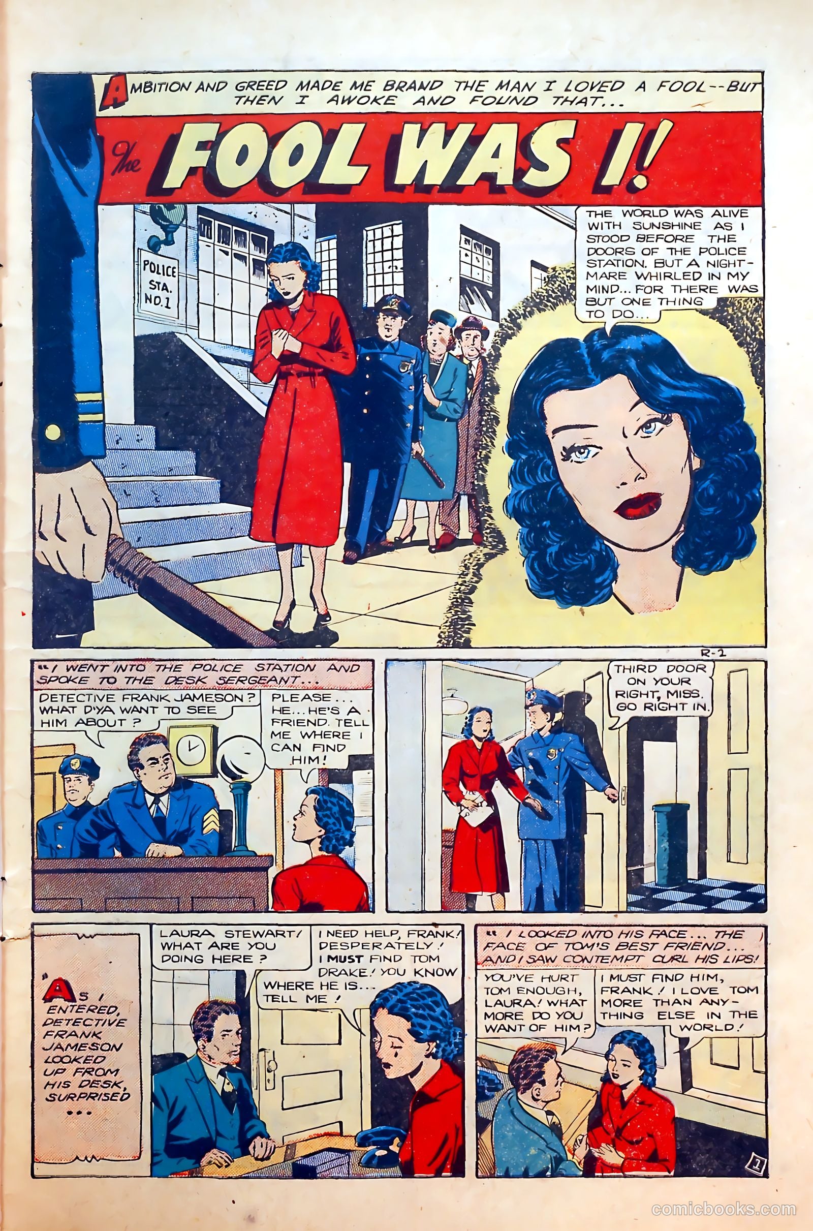 Thrilling Romances #5 (1949) — page 3 of 36