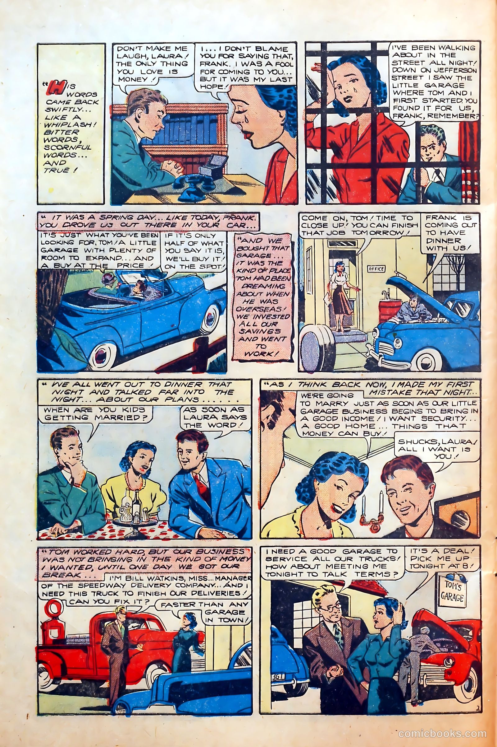 Thrilling Romances #5 (1949) — page 4 of 36