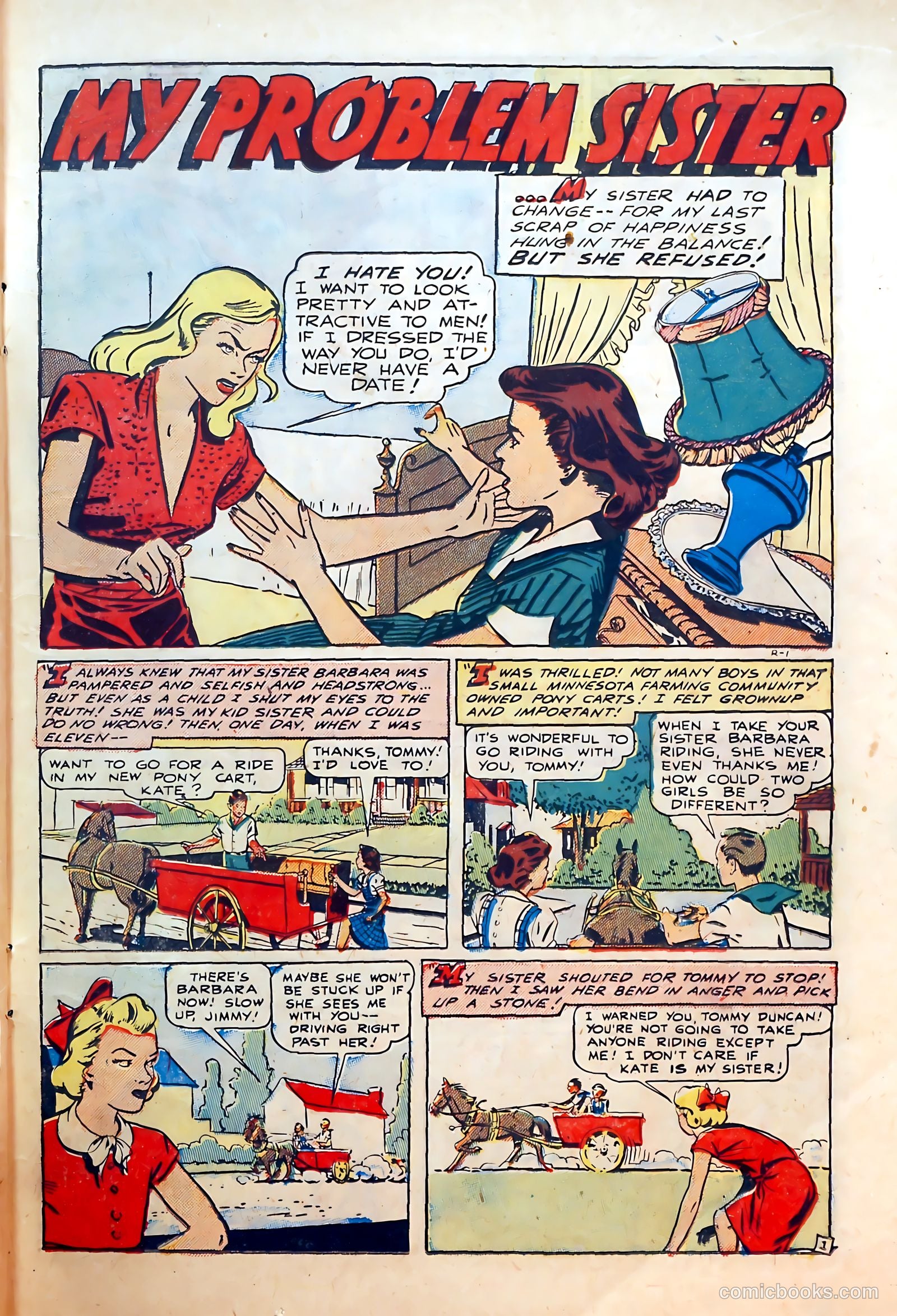 Thrilling Romances #5 (1949) — page 13 of 36