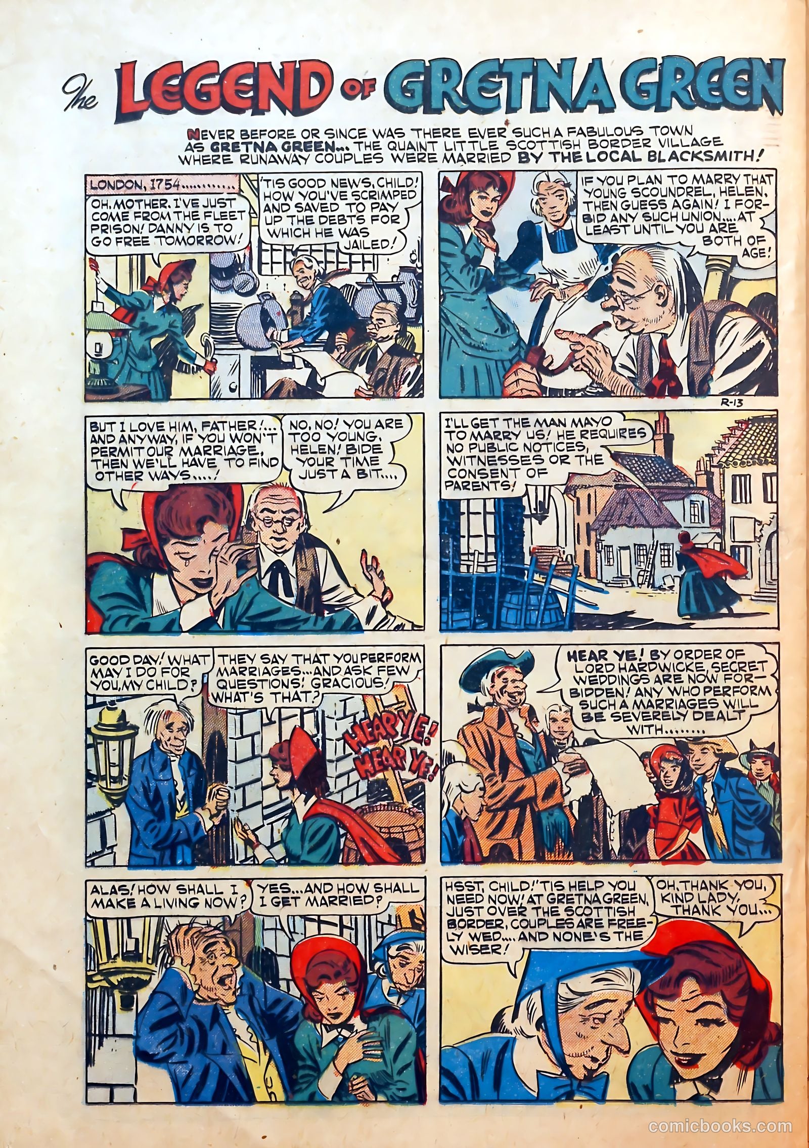Thrilling Romances #5 (1949) — page 20 of 36