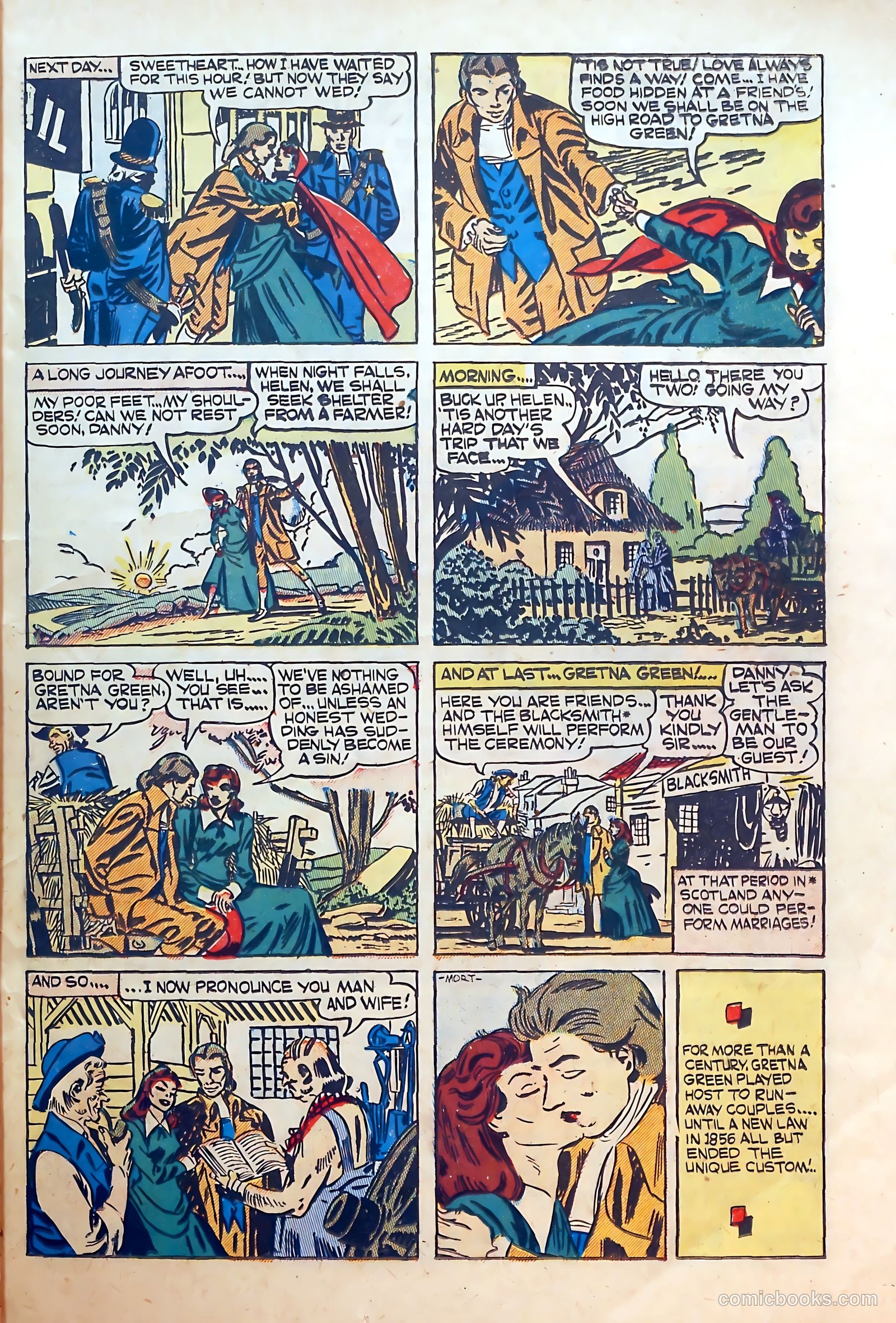Thrilling Romances #5 (1949) — page 21 of 36