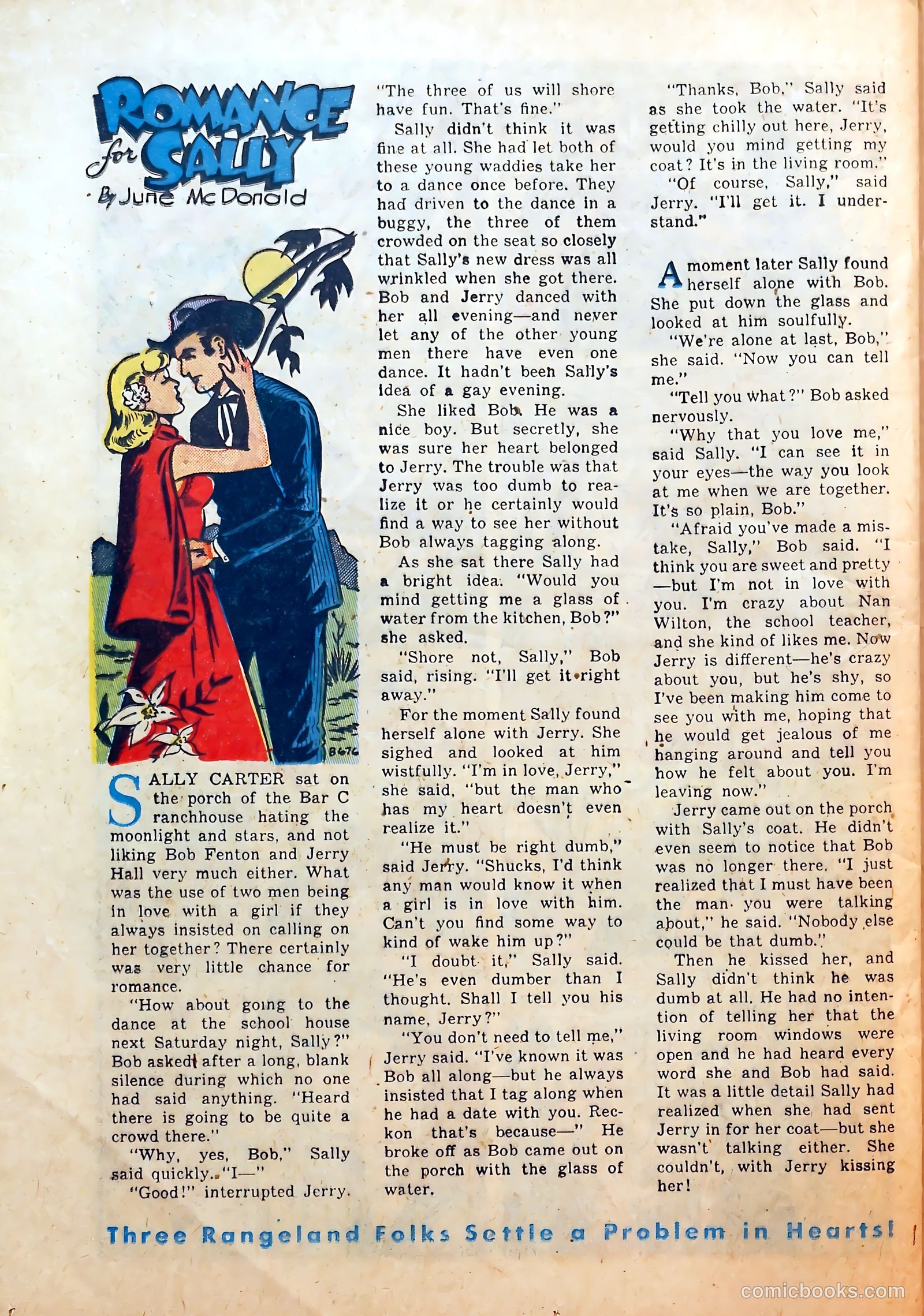 Thrilling Romances #5 (1949) — page 22 of 36