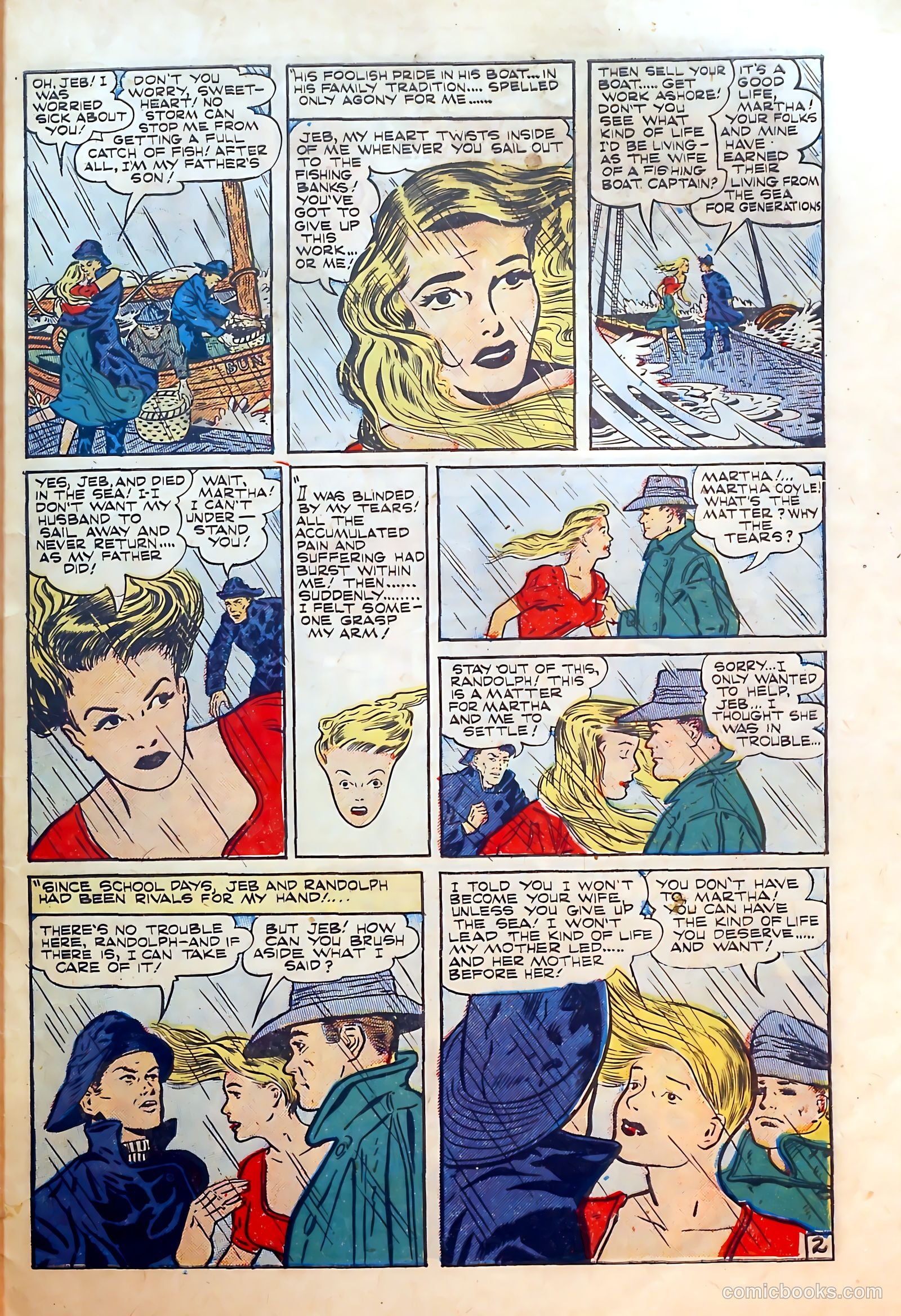 Thrilling Romances #5 (1949) — page 27 of 36
