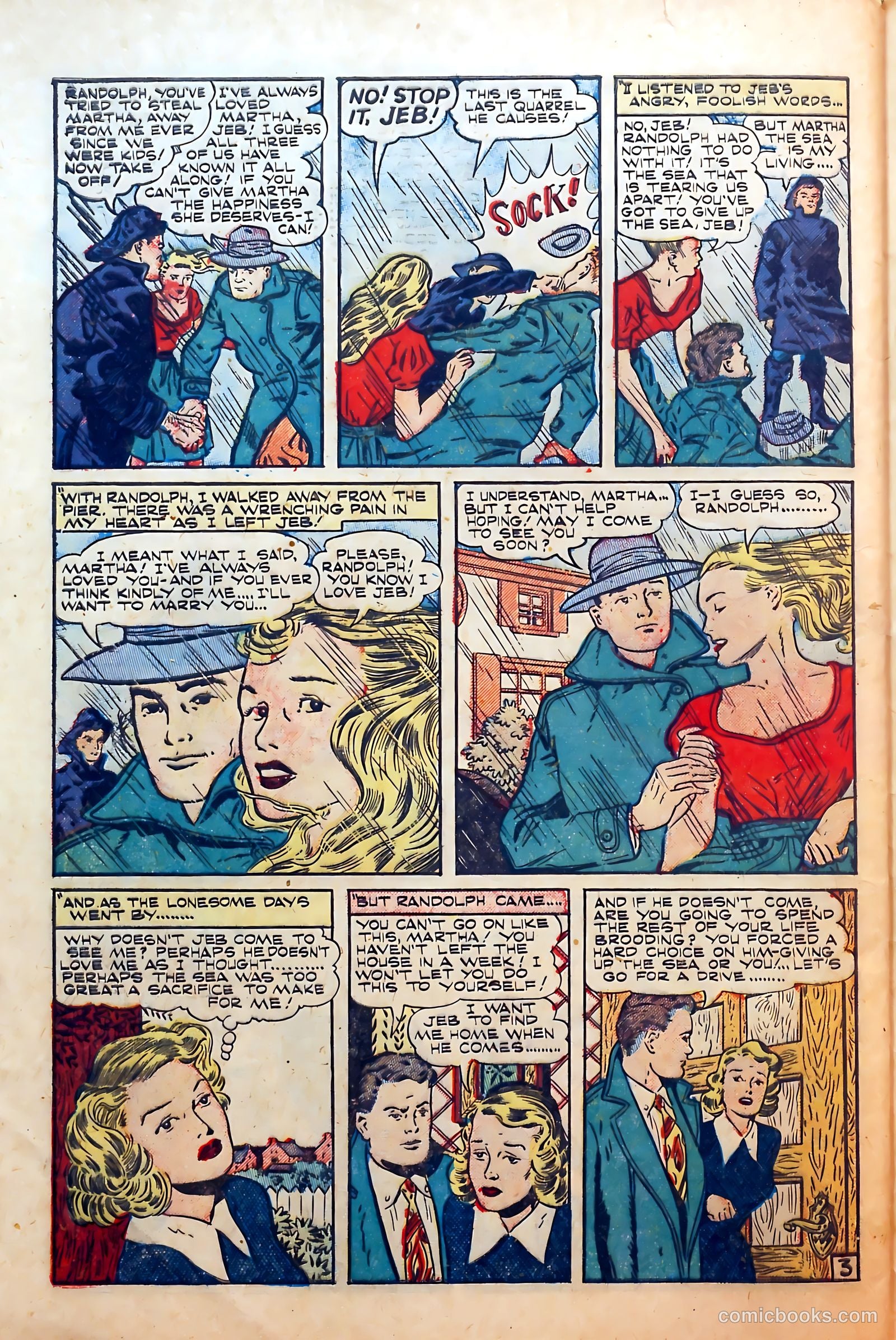 Thrilling Romances #5 (1949) — page 28 of 36