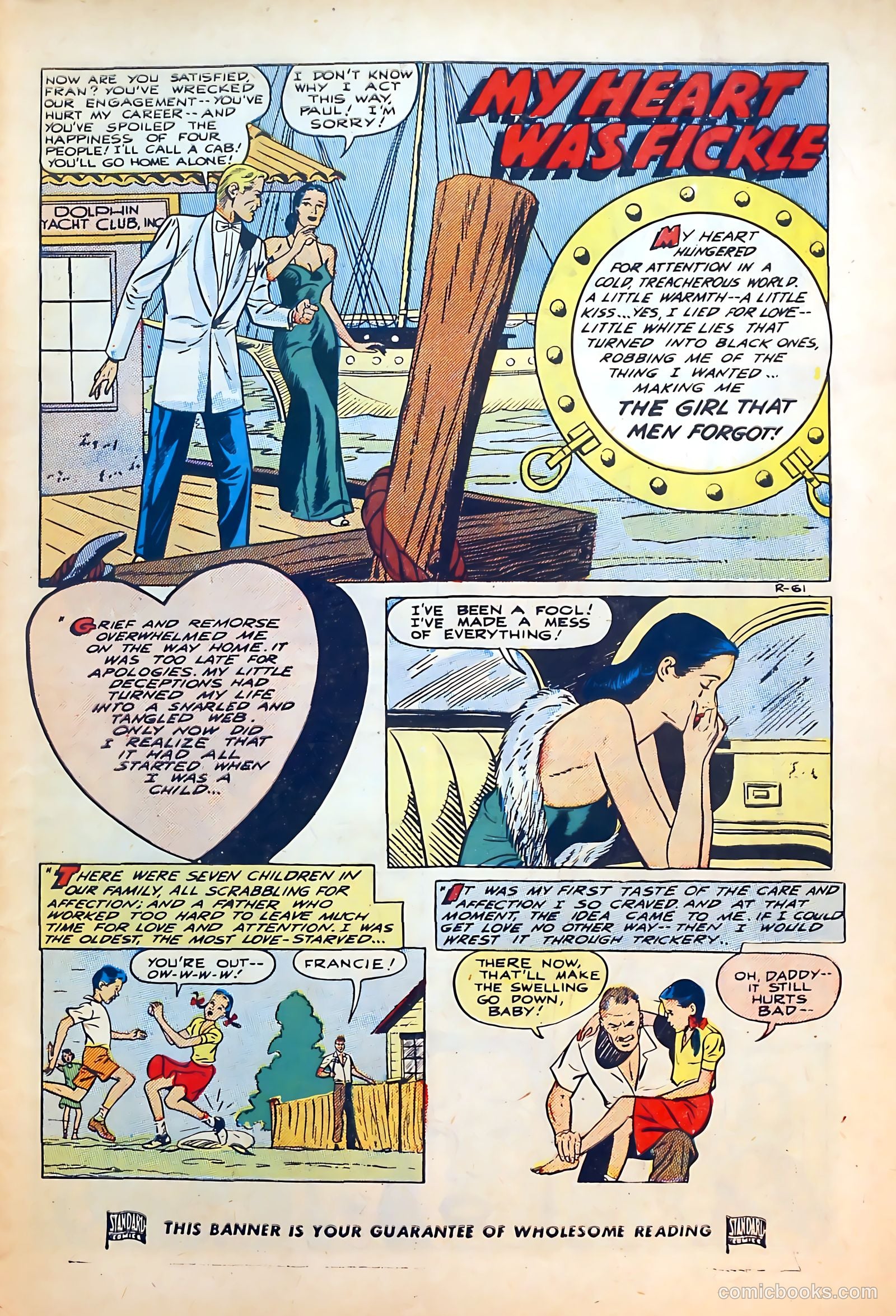 Thrilling Romances #6 (1950) — page 3 of 36