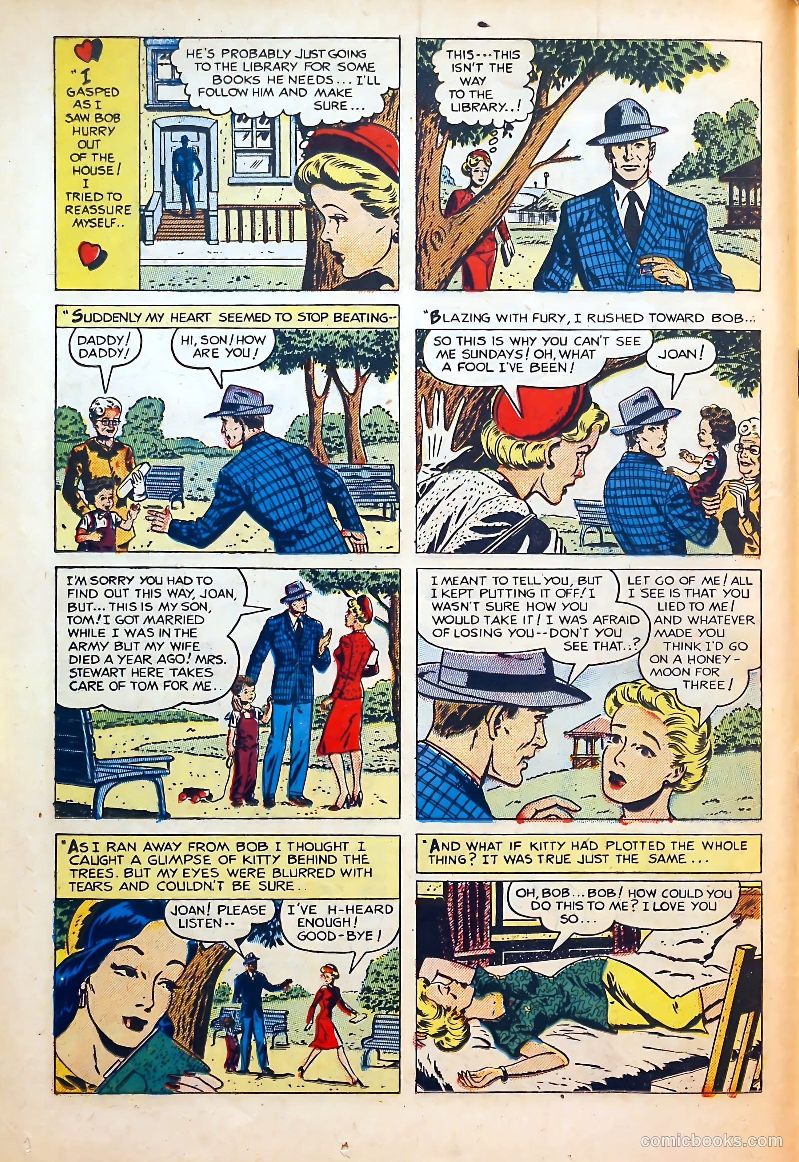 Thrilling Romances #6 (1950) — page 18 of 36