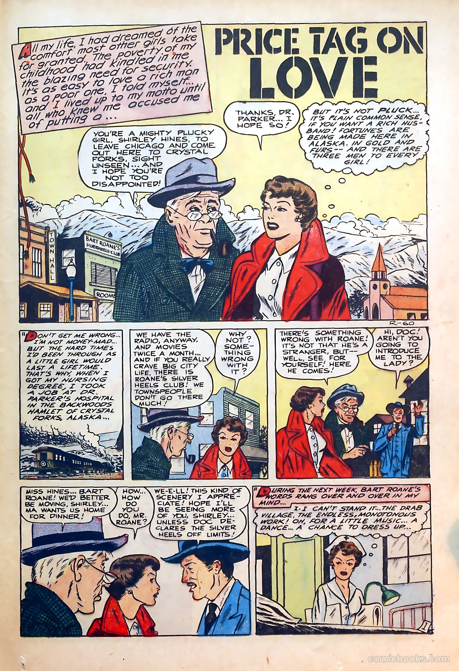 Thrilling Romances #6 (1950) — page 23 of 36