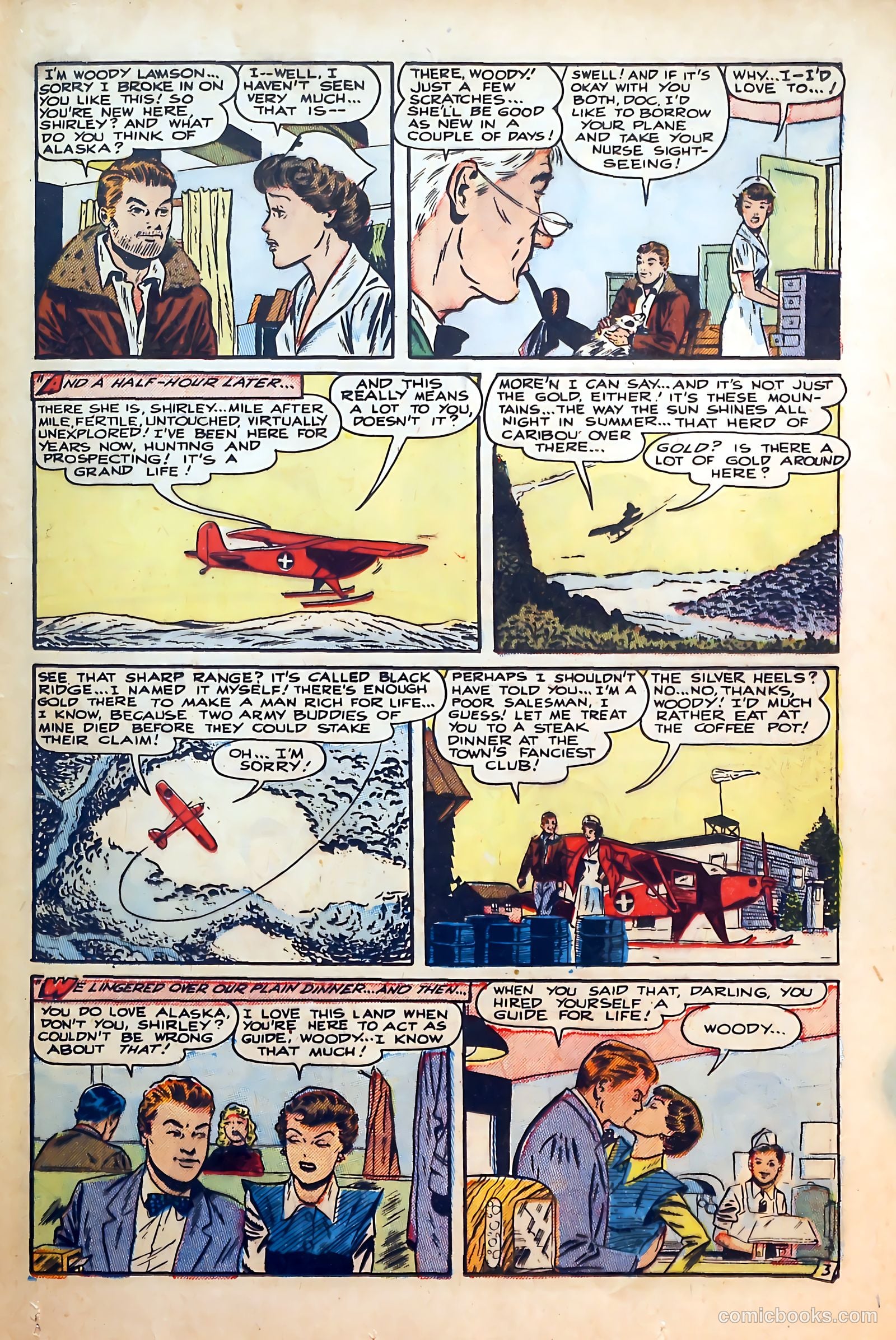 Thrilling Romances #6 (1950) — page 25 of 36