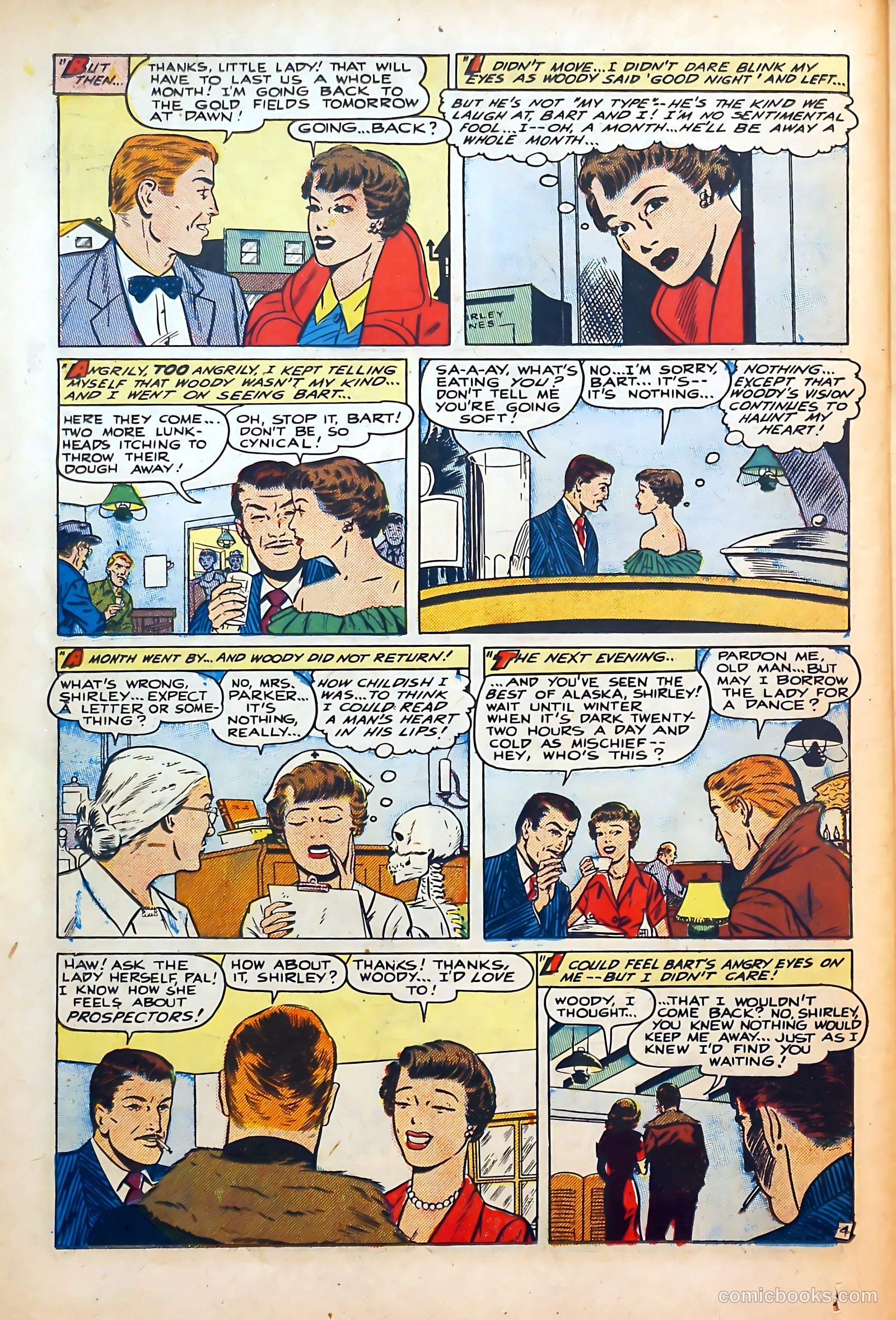 Thrilling Romances #6 (1950) — page 26 of 36
