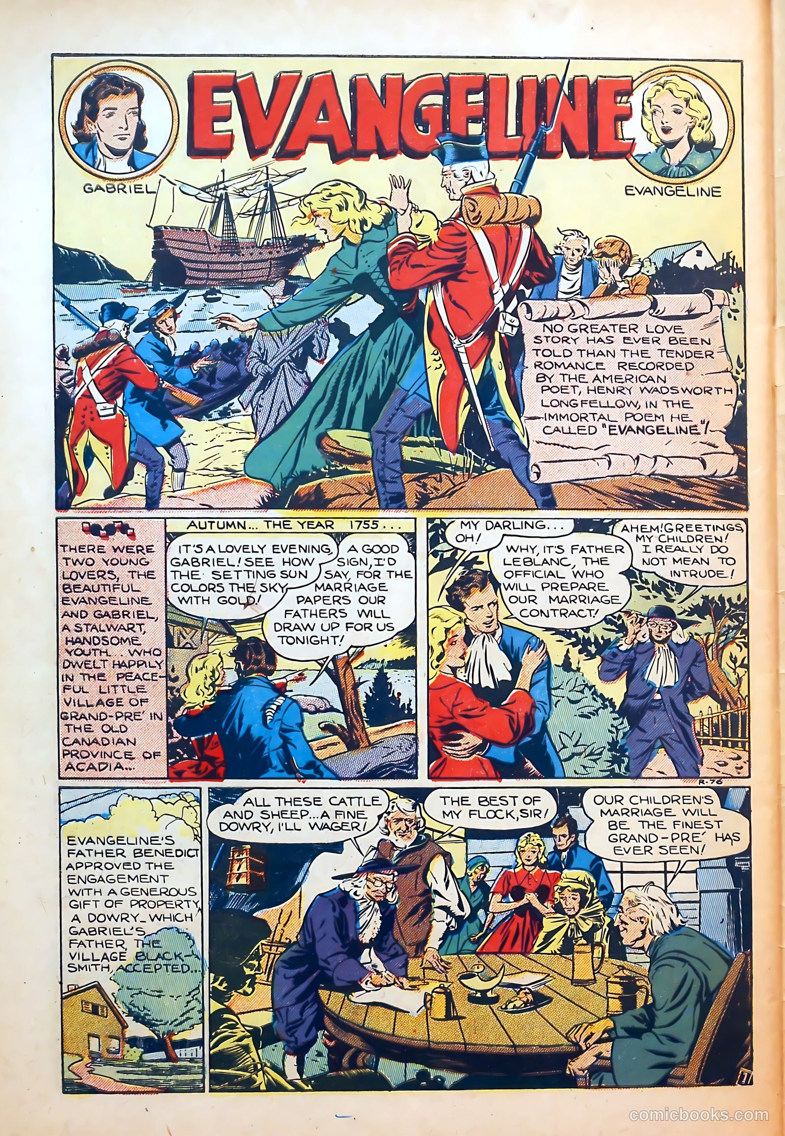 Thrilling Romances #6 (1950) — page 32 of 36