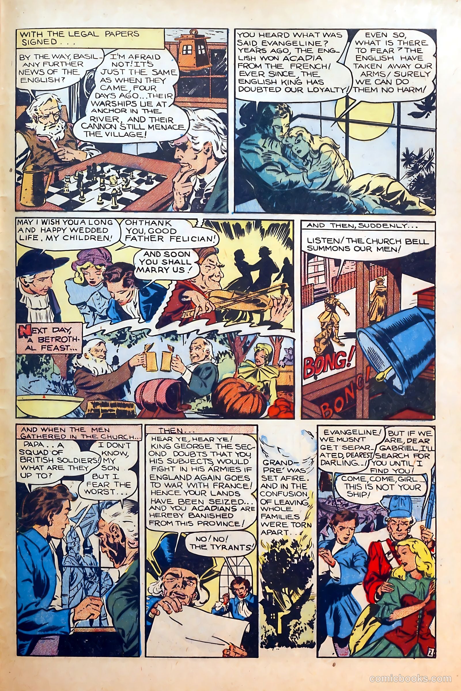 Thrilling Romances #6 (1950) — page 33 of 36
