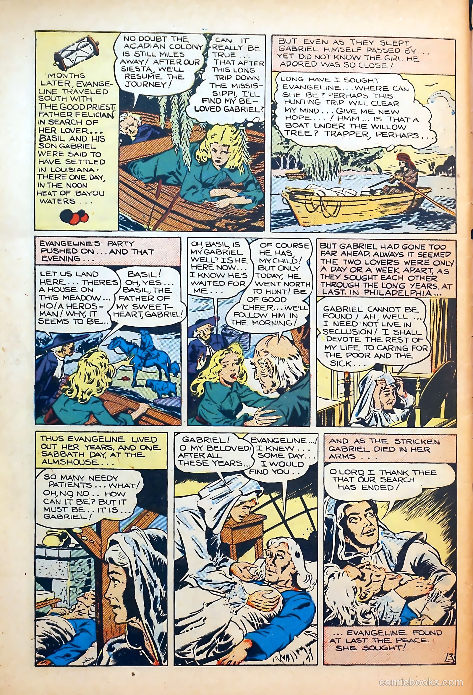 Thrilling Romances #6 (1950) — page 34 of 36