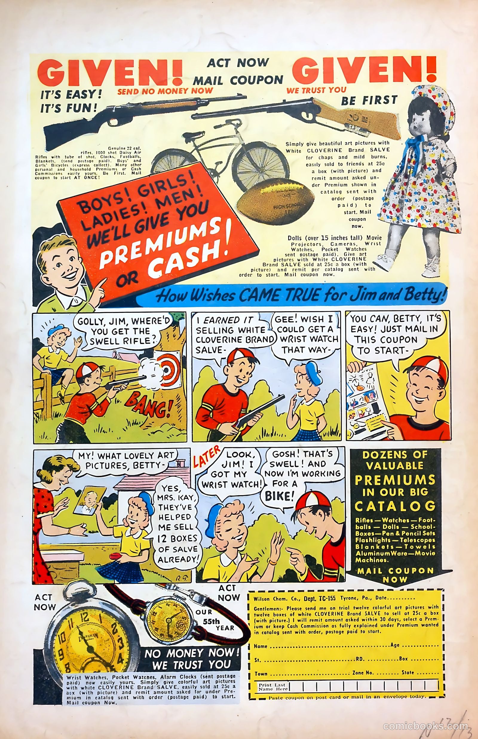Thrilling Romances #6 (1950) — page 36 of 36
