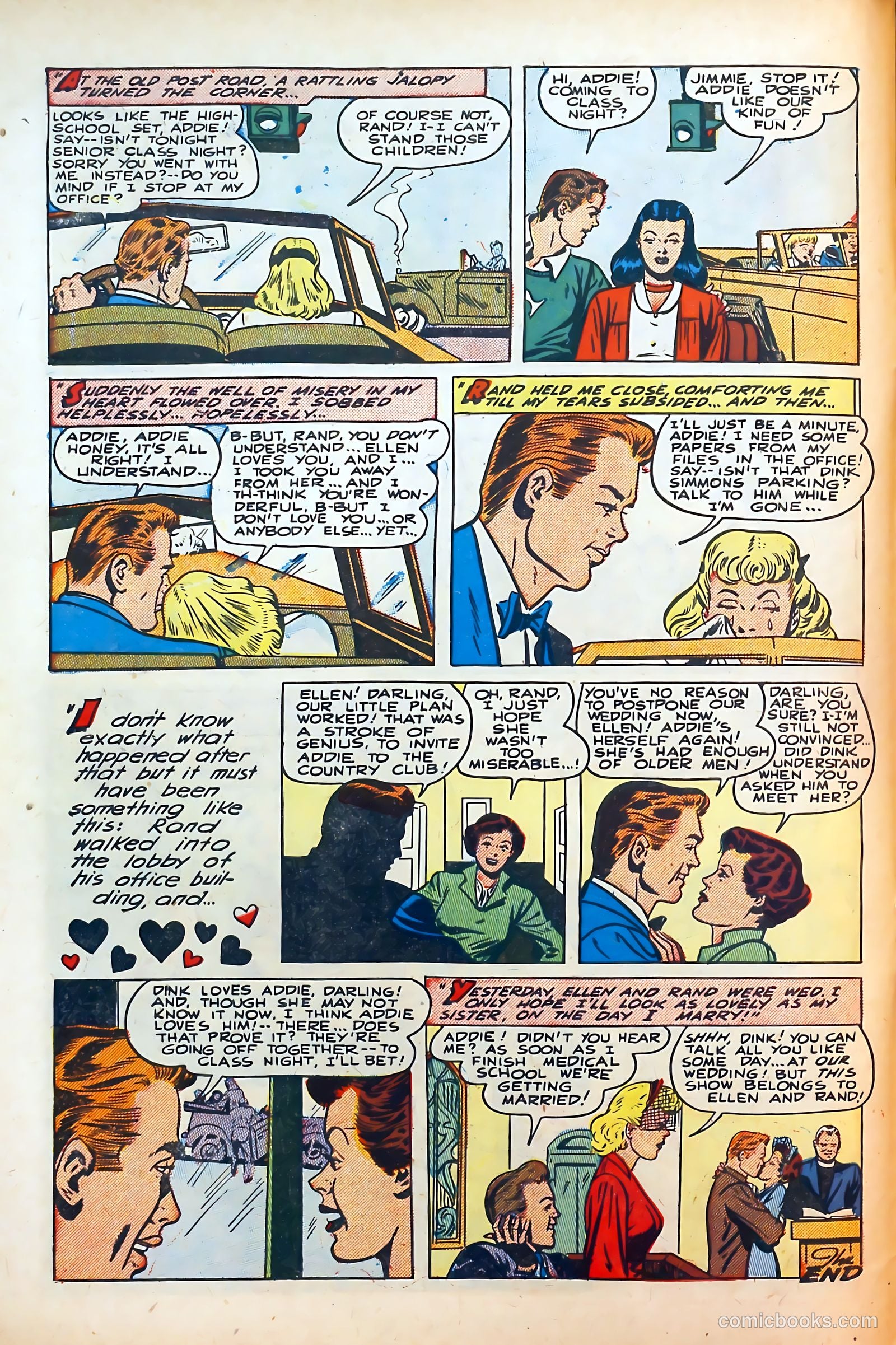 Thrilling Romances #7 (1950) — page 10 of 36