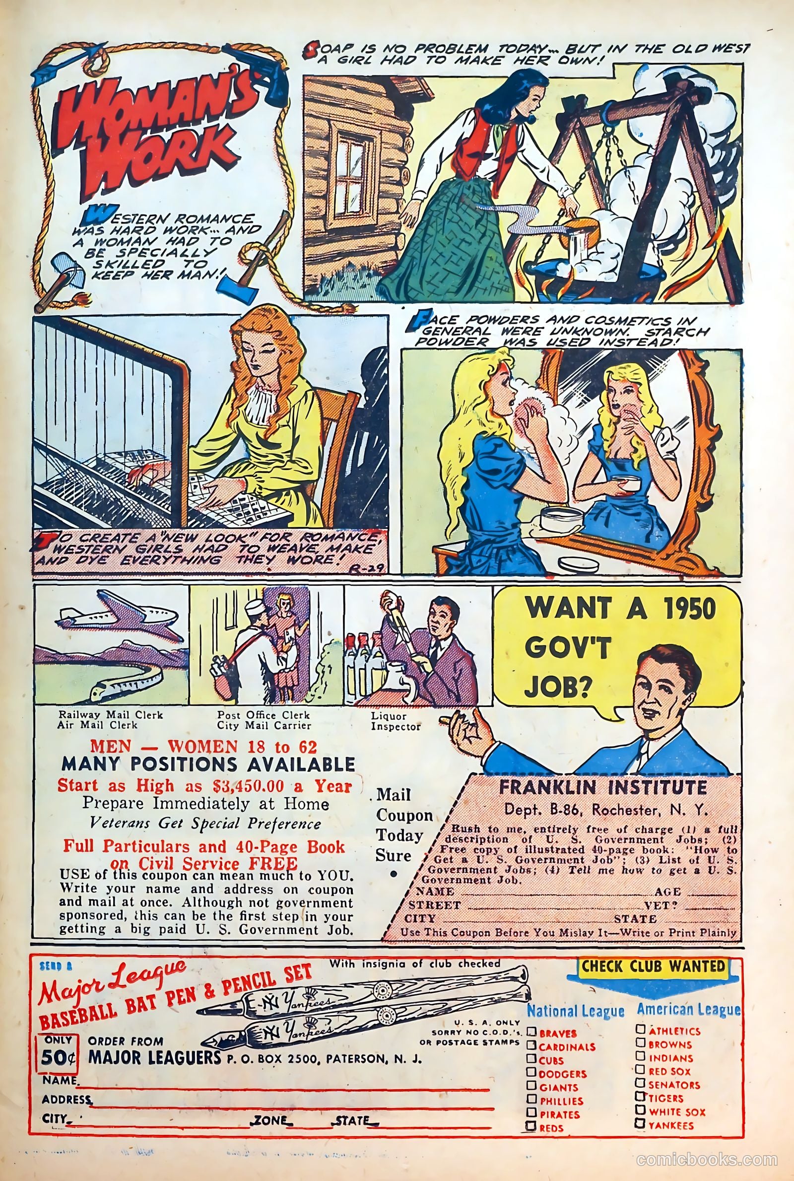 Thrilling Romances #7 (1950) — page 11 of 36