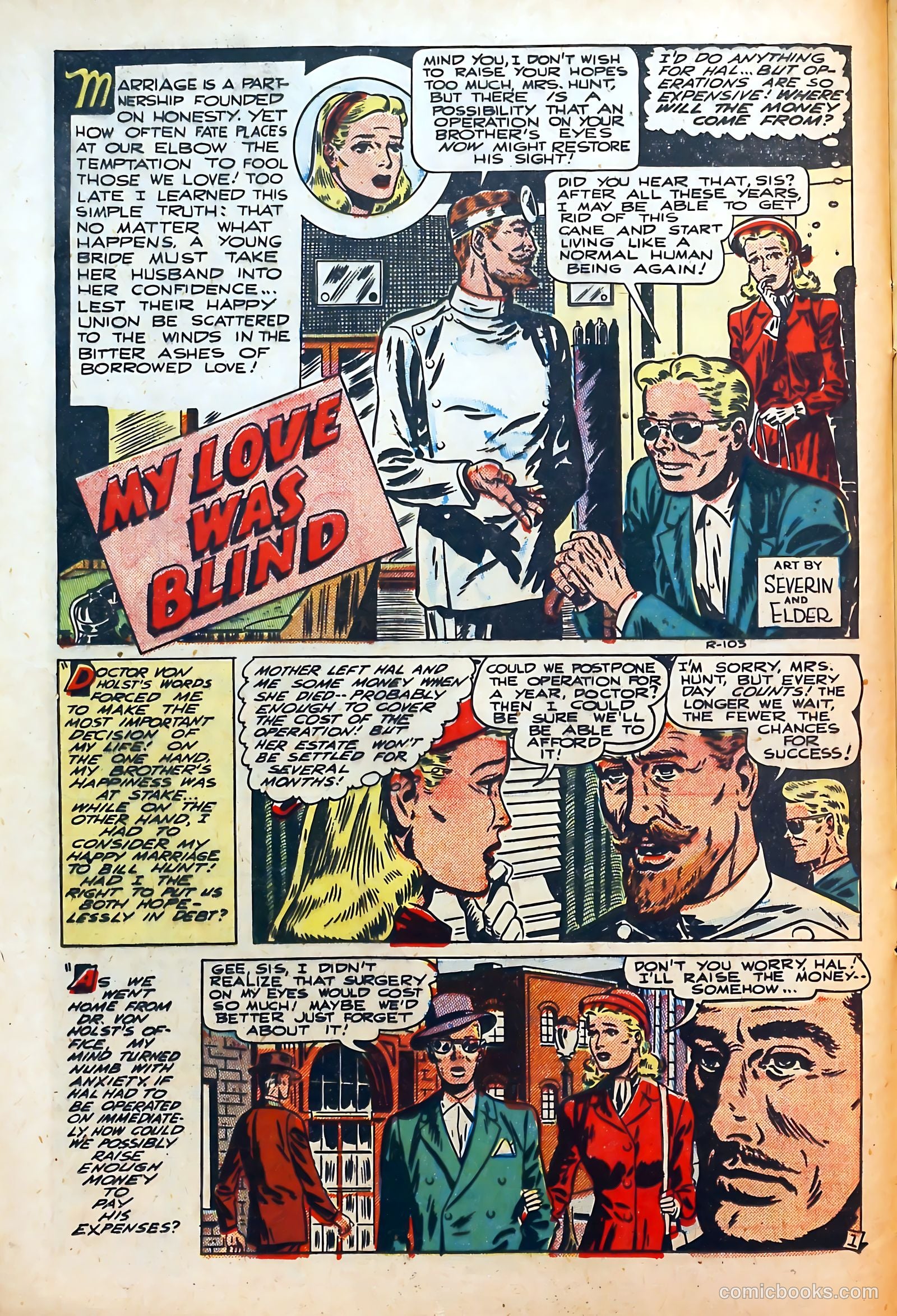 Thrilling Romances #7 (1950) — page 12 of 36