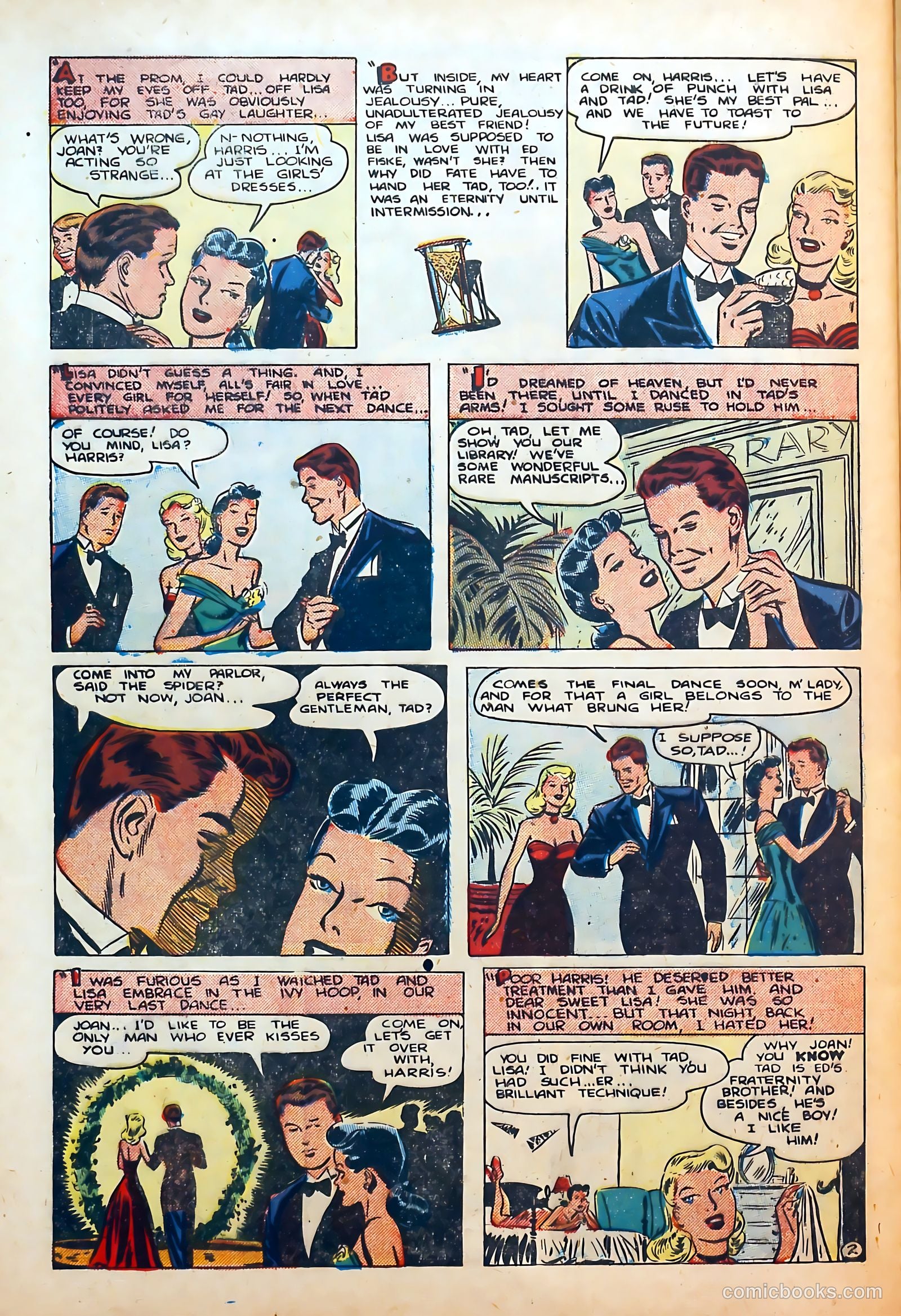 Thrilling Romances #7 (1950) — page 28 of 36