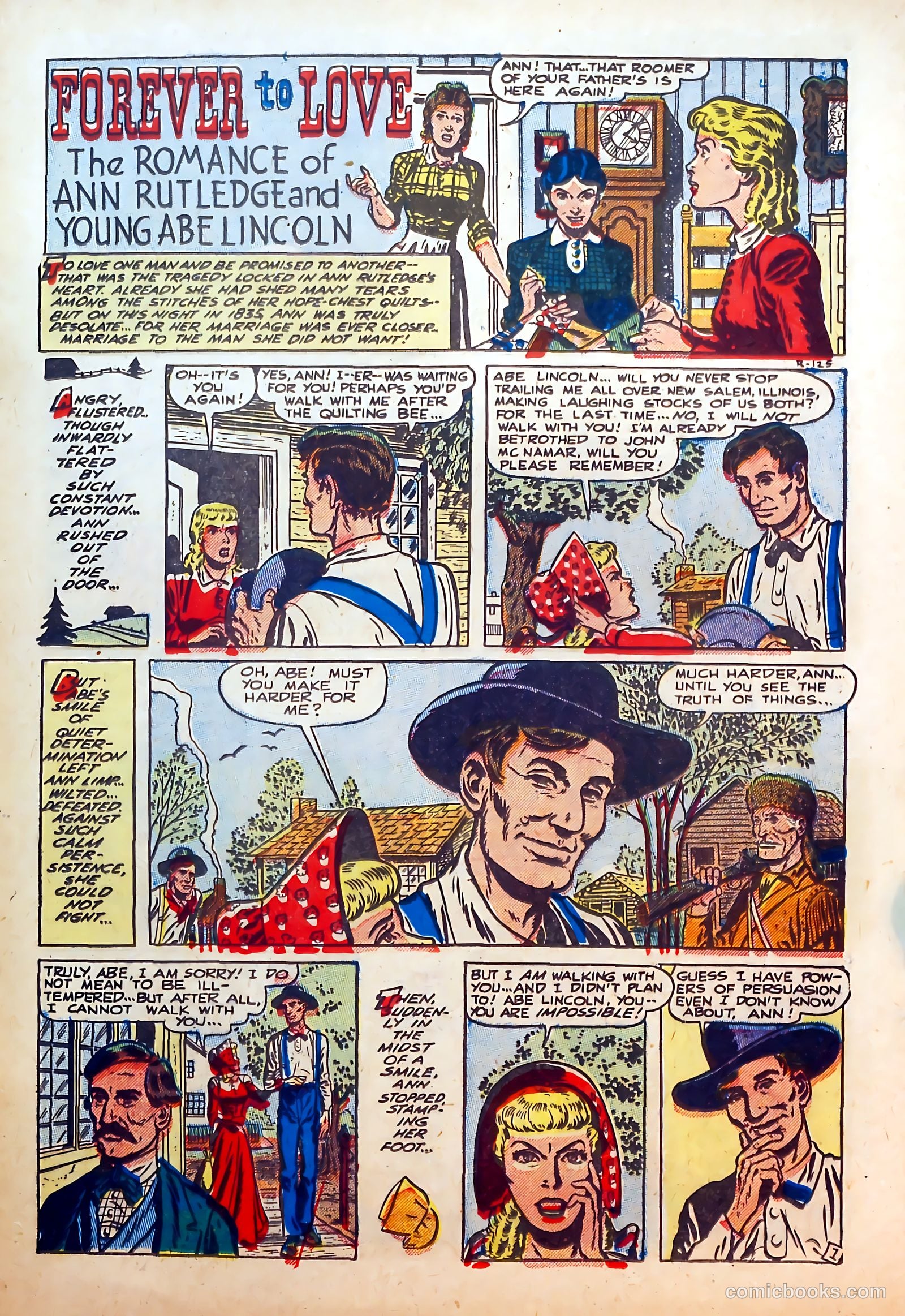 Thrilling Romances #8 (1950) — page 13 of 36