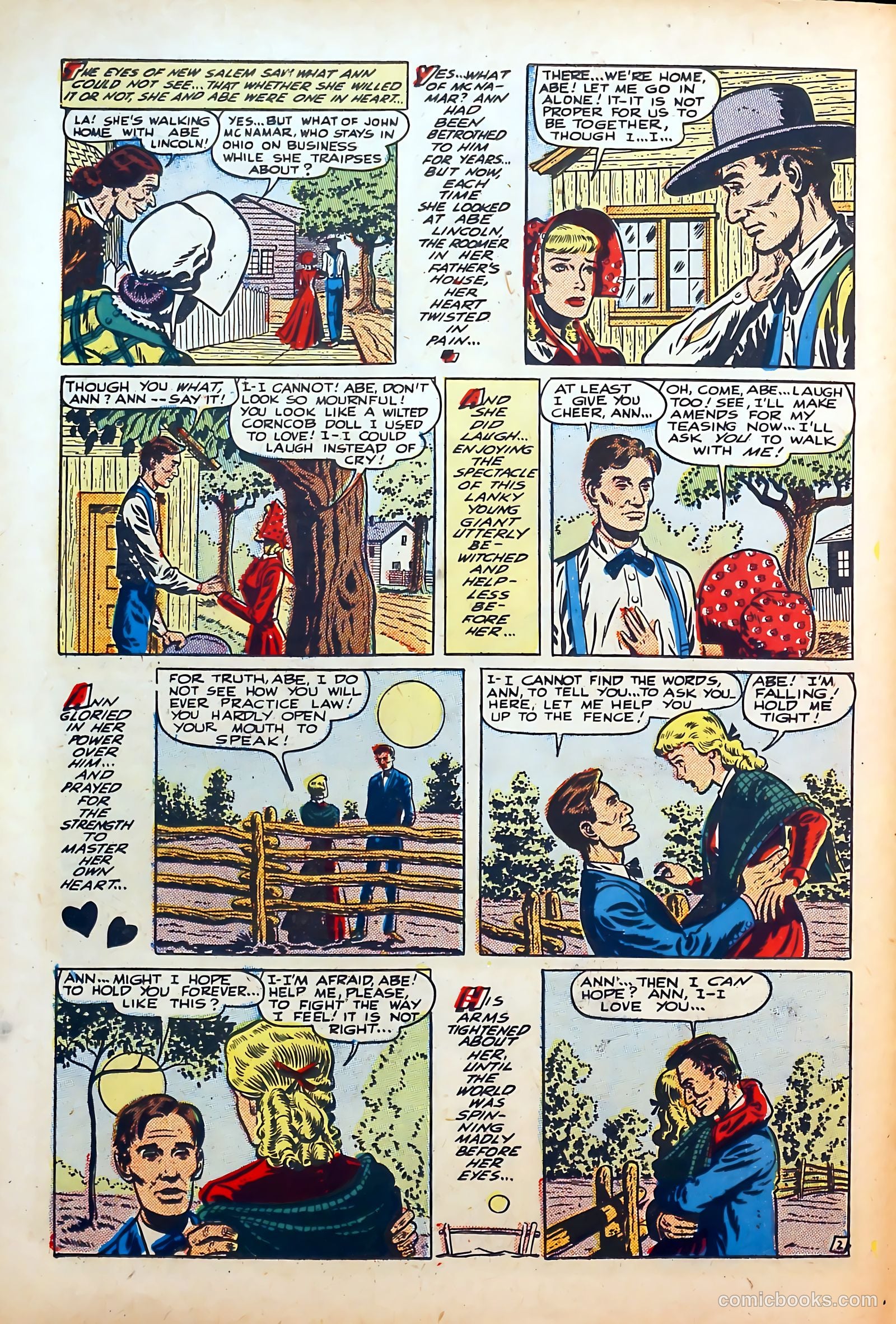 Thrilling Romances #8 (1950) — page 14 of 36